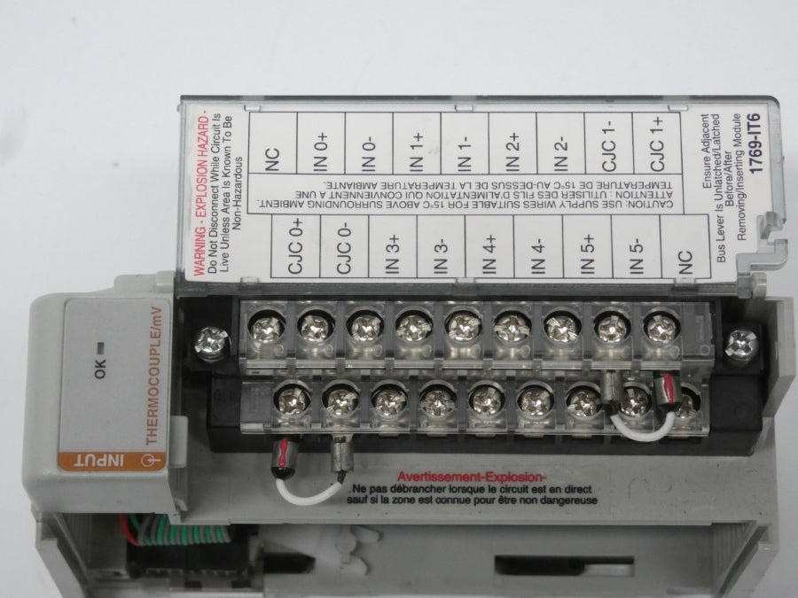 ALLEN BRADLEY 1769-IT6 SER. A F/W 2.2 VER. 06 24VDC UNMP