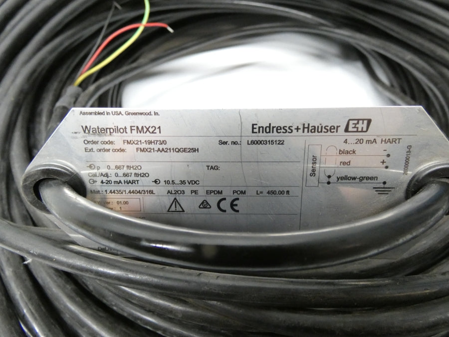 ENDRESS+HAUSER FMX21-19H73/0 FMX21-AA211QGE25H 10.5-35VDC UNMP