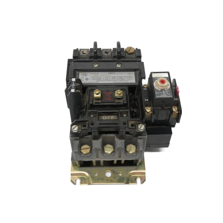 ALLEN BRADLEY 500F-COD930 SER. A 110/115-120V 45A (AS PICTURED) UNMP