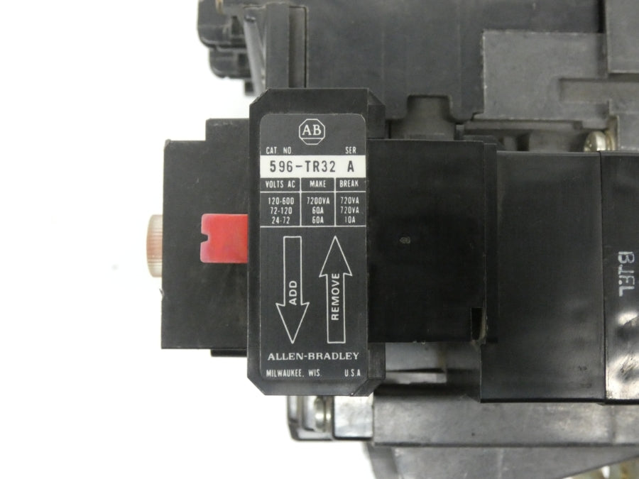 ALLEN BRADLEY 500F-COD930 SER. A 110/115-120V 45A (AS PICTURED) UNMP