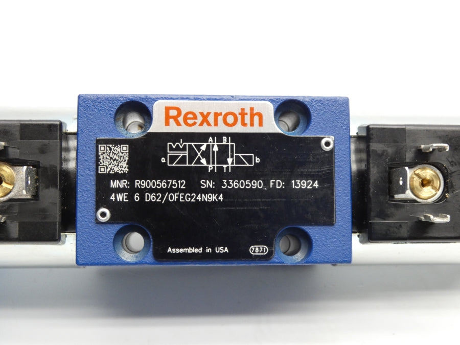 REXROTH 4WE6D62/0FEG24N9K4 R900567512 24VDC NSNP