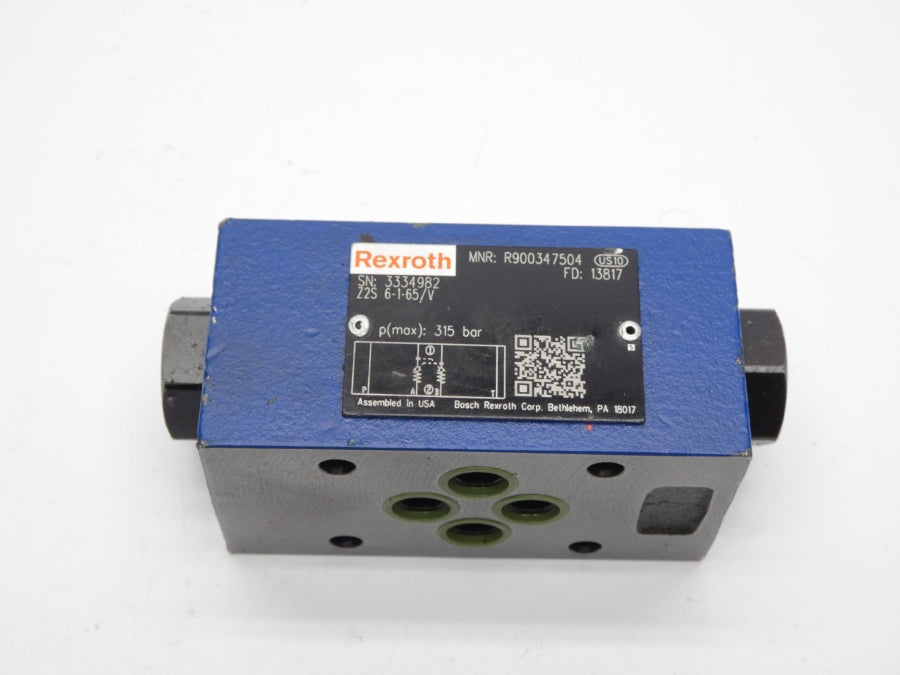 REXROTH Z2S6-1-65/V R900347504 NSNP