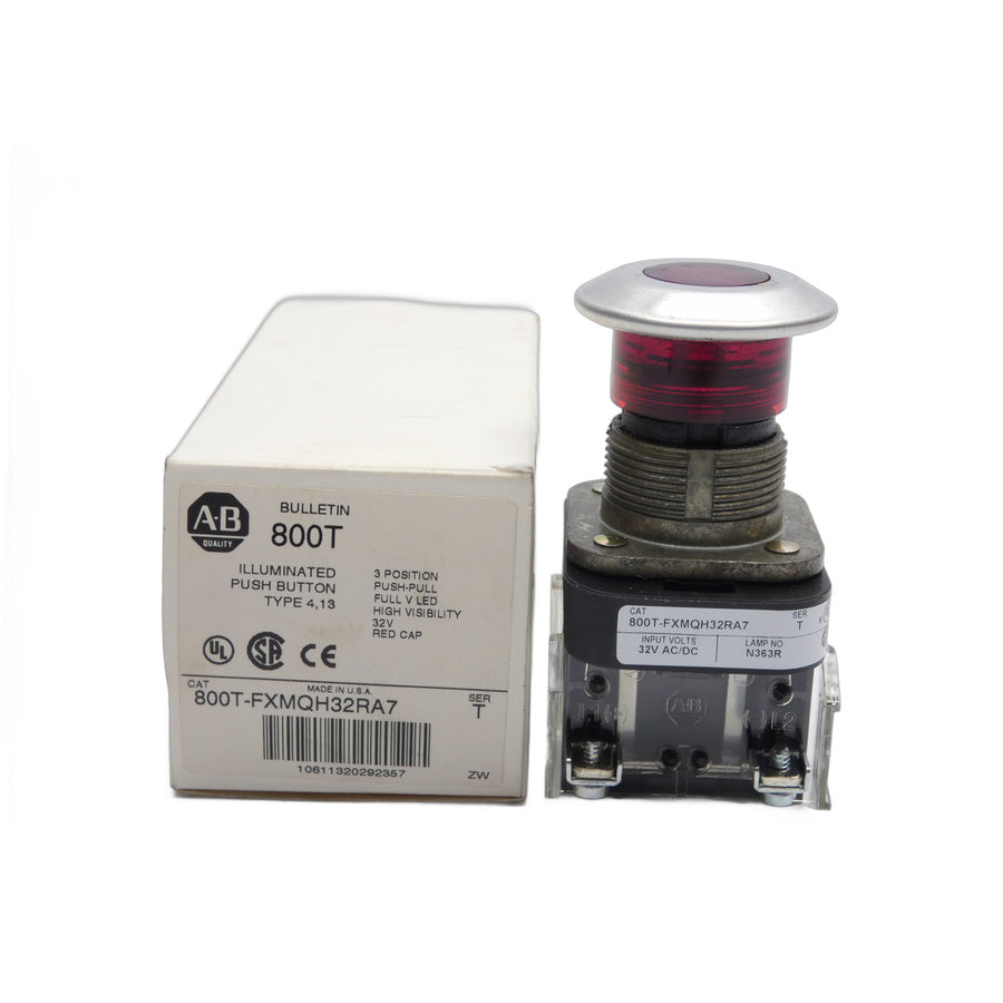 ALLEN BRADLEY 800T-FXMQH32RA7 SER. T 32V (WH) NSMP