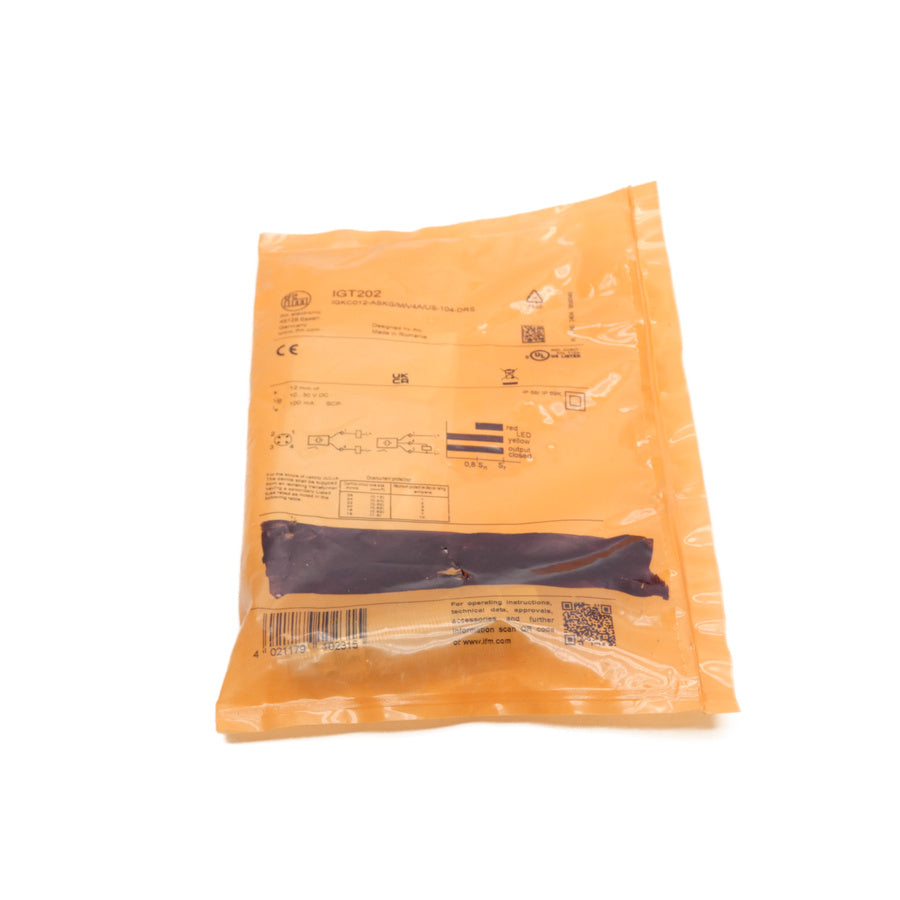 IFM EFECTOR IGKC012-ASKG/M/V4A/US-104-DRS IGT202 10-30VDC NSMP