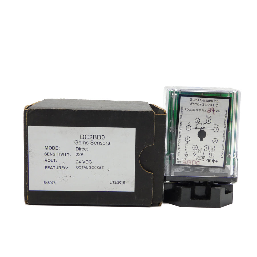 GEMS SENSORS DC2BD0 24VDC 5A NSMP