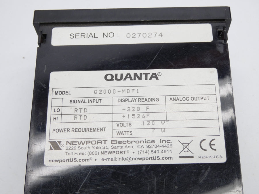 NEWPORT Q2000-MDF1 120V NSNP