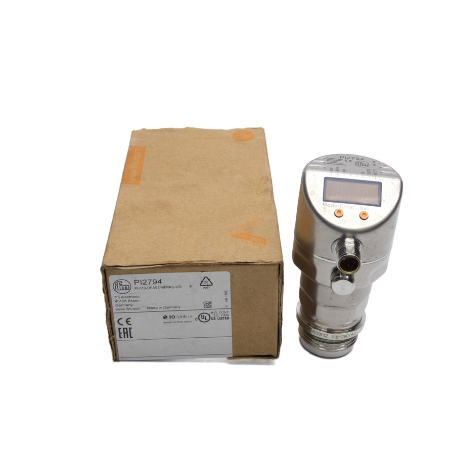 IFM EFECTOR PI-010-REA01-MFRKG/US//P PI2794 20-32V -14.5-145PSI NSMP