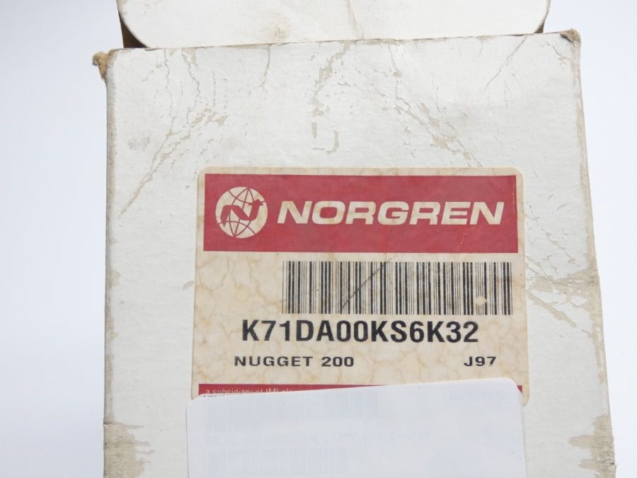 NORGREN K71DA00KS6K32 110/120V 150PSI NSMP
