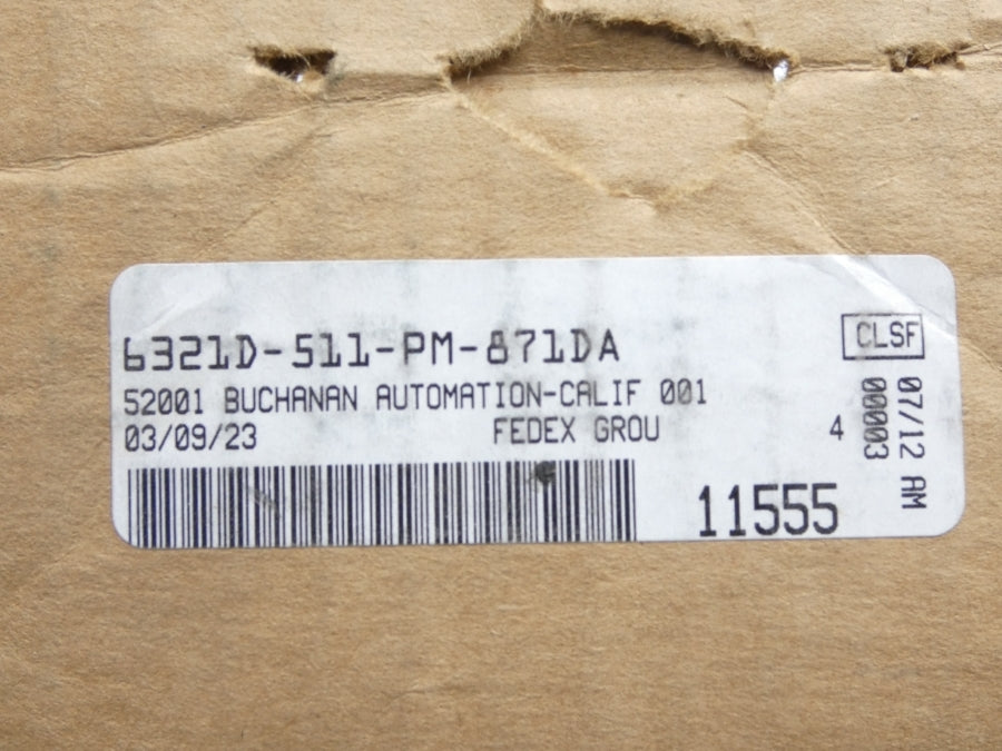 MAC 6321D-511-PM-871DA 24VDC 150PSI NSMP