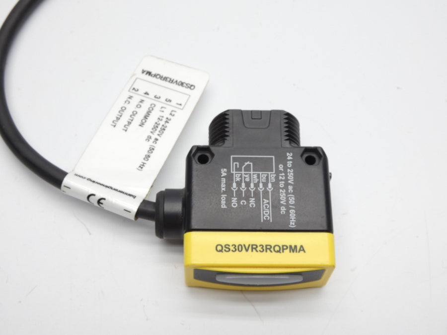 BANNER ENGINEERING QS30VR3RQPMA 12-250VDC 5A NSNP