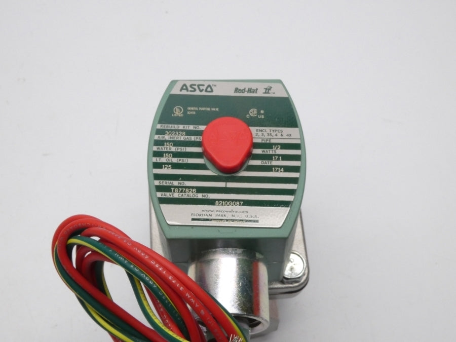 ASCO 8210G087 110/120V 125-150PSI 1/2" NSMP