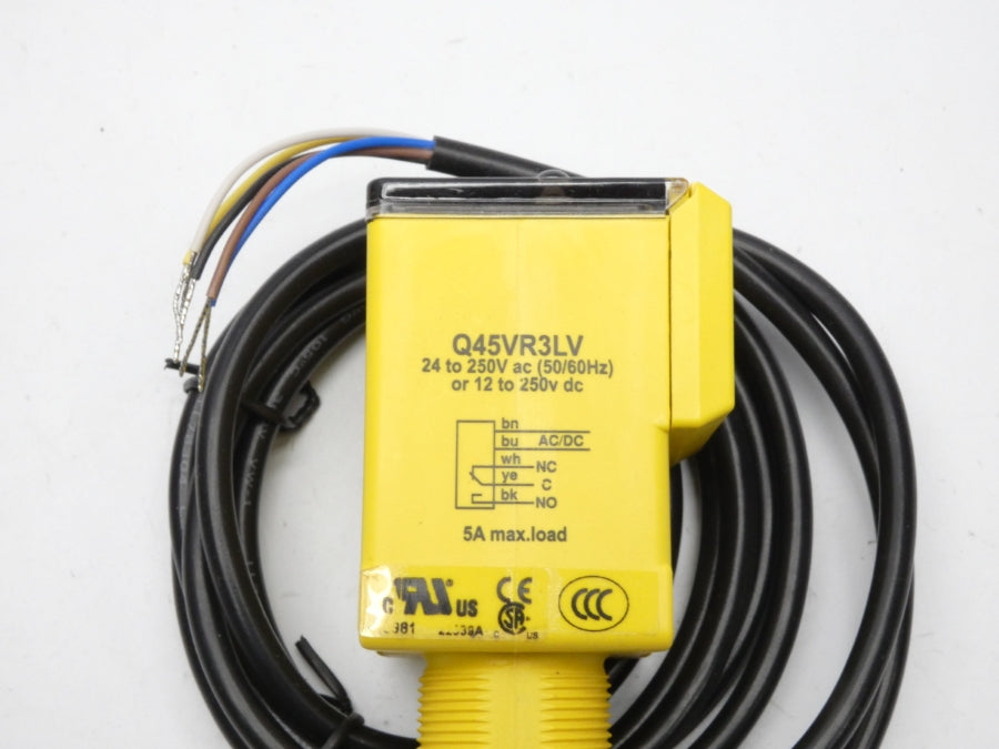 BANNER ENGINEERIG Q45VR3LV 53981 12-250VDC 5A NSMP