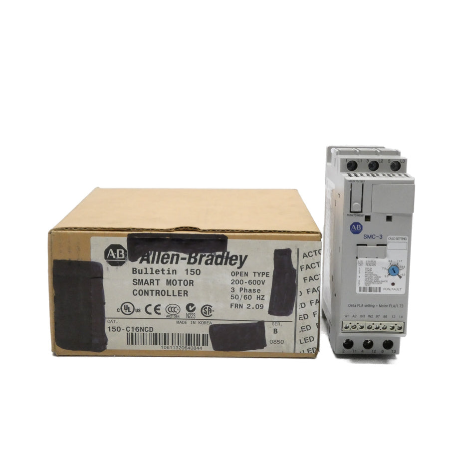 ALLEN BRADLEY 150-C16NCD SER. B F/W 2.09 200-600V 16.0A NSMP