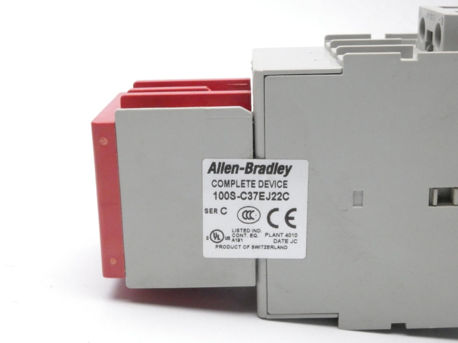 ALLEN BRADLEY 100S-C37EJ22C SER. C 24VDC 65A NSNP