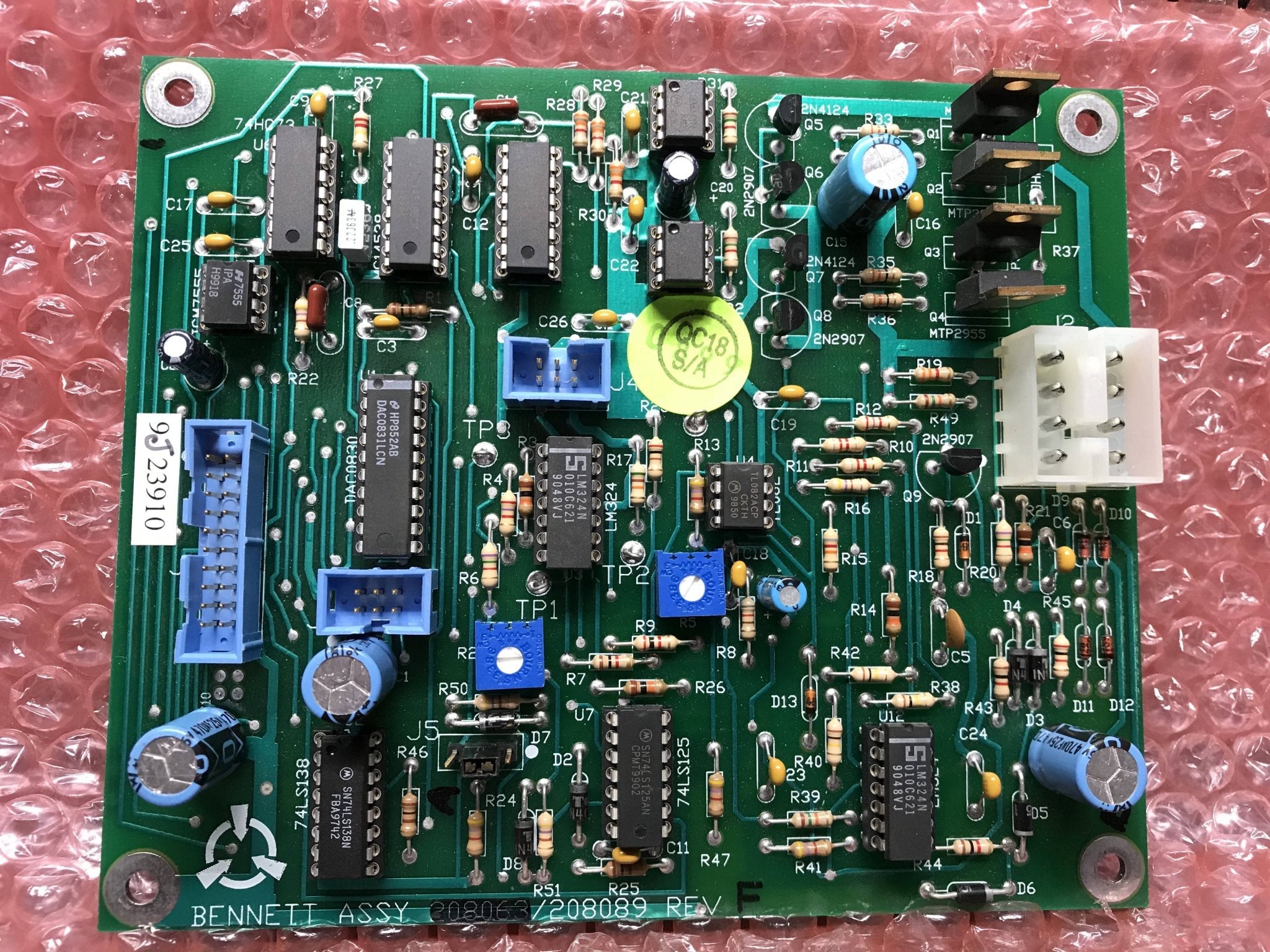 NEW KV Regulator PCB (208089 Rev F Bennett