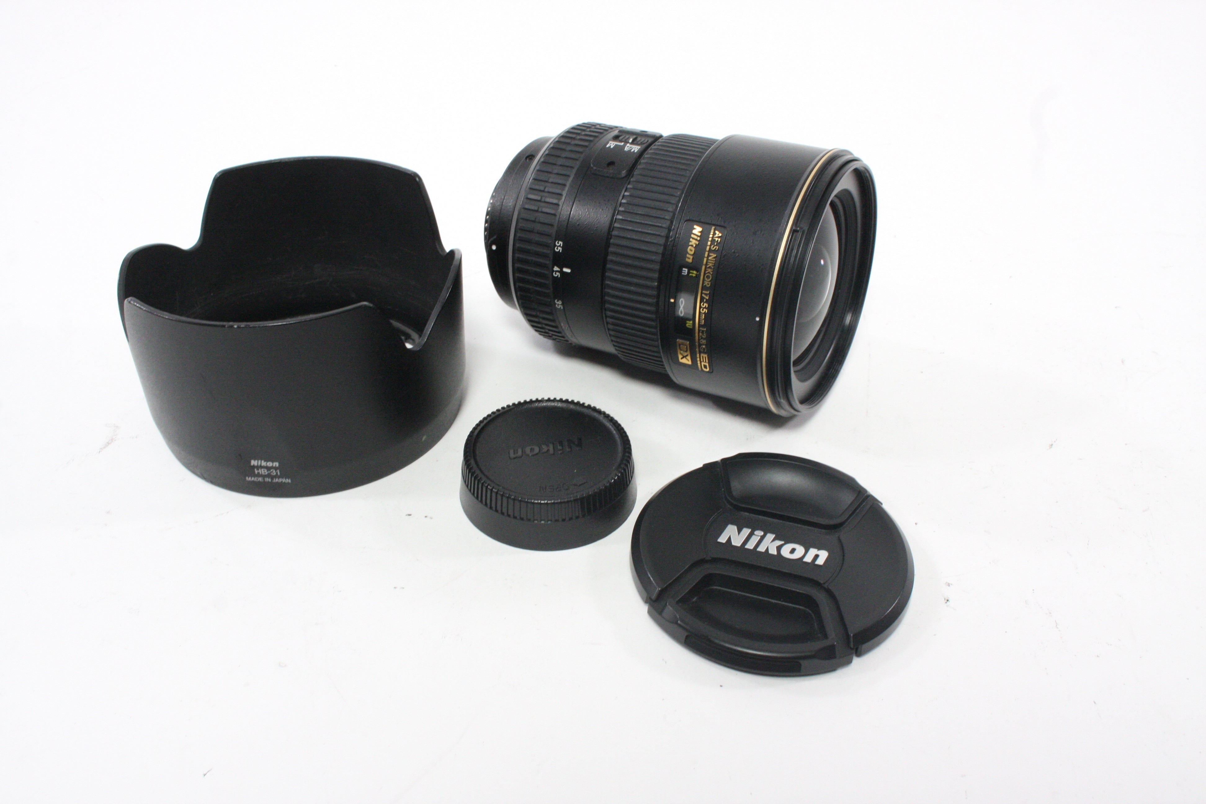 Nikon 17-55mm f2.8 G AF-S ED DX Lens for Nikon F Mount