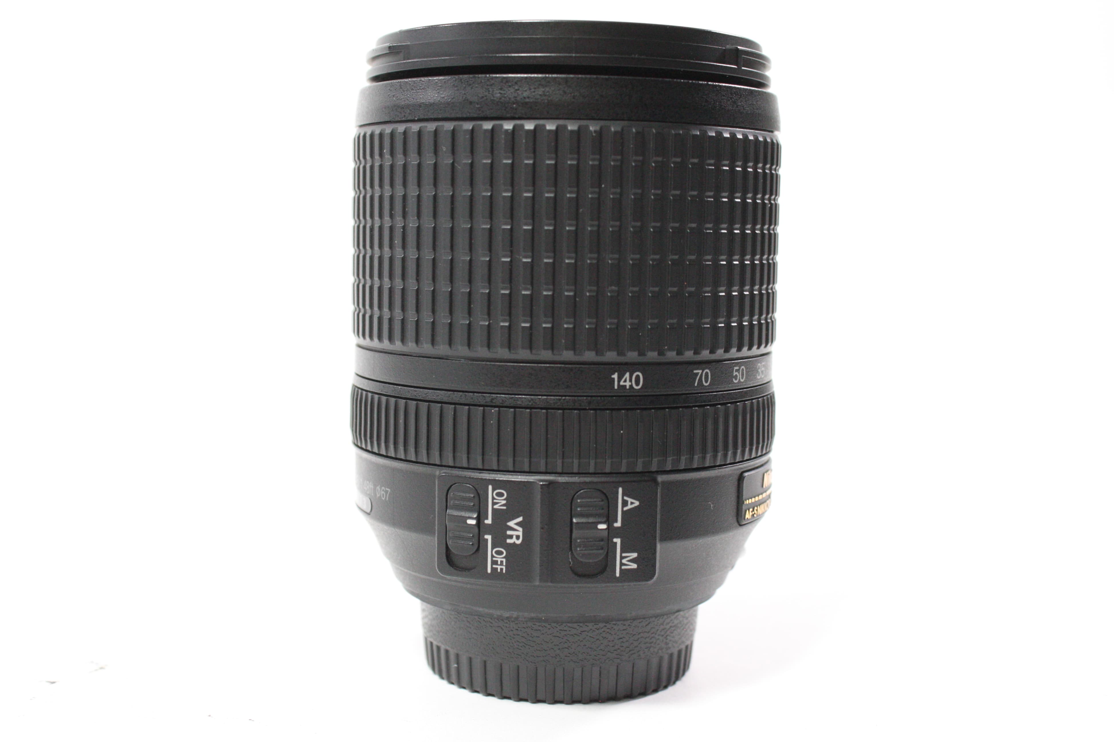 Nikon 18-140mm f/3.5-5.6 G ED DX VR AF-S Nikkor Lens for F Mount