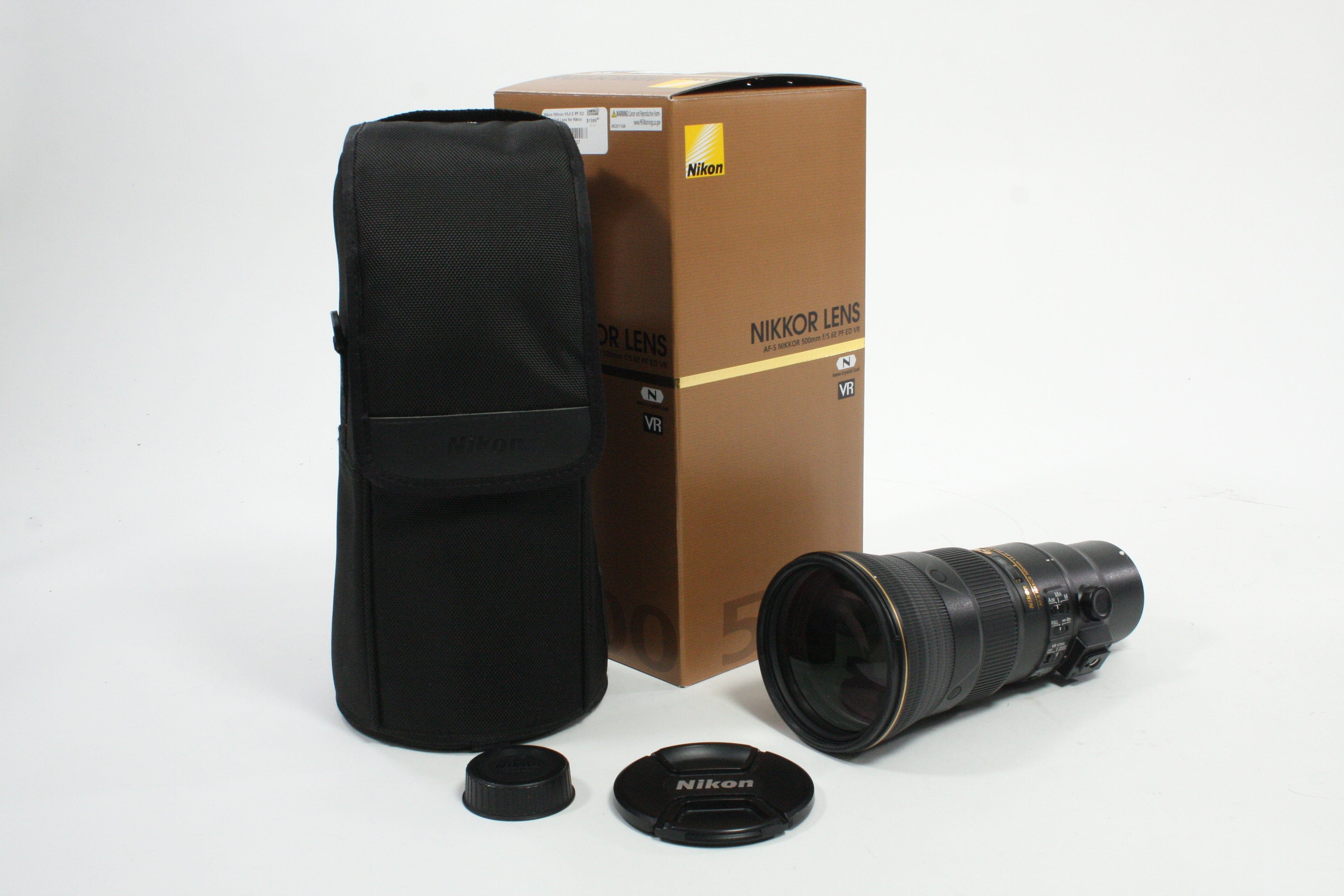 Nikon 500mm f/5.6 E PF ED VR N AF-S Lens for Nikon AF Mount