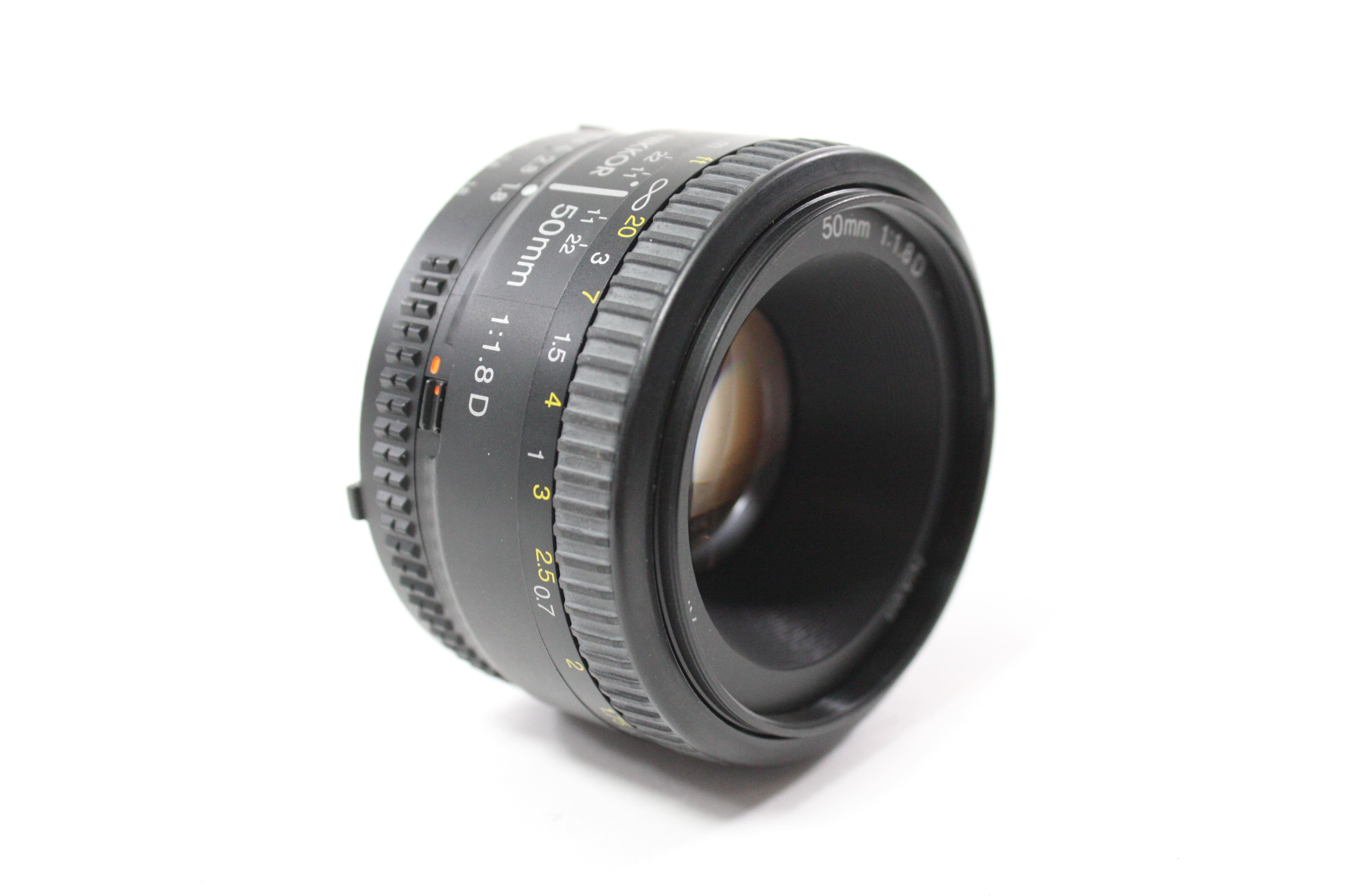 Nikon 50mm f/1.8 D AF Nikkor Lens for F Mount