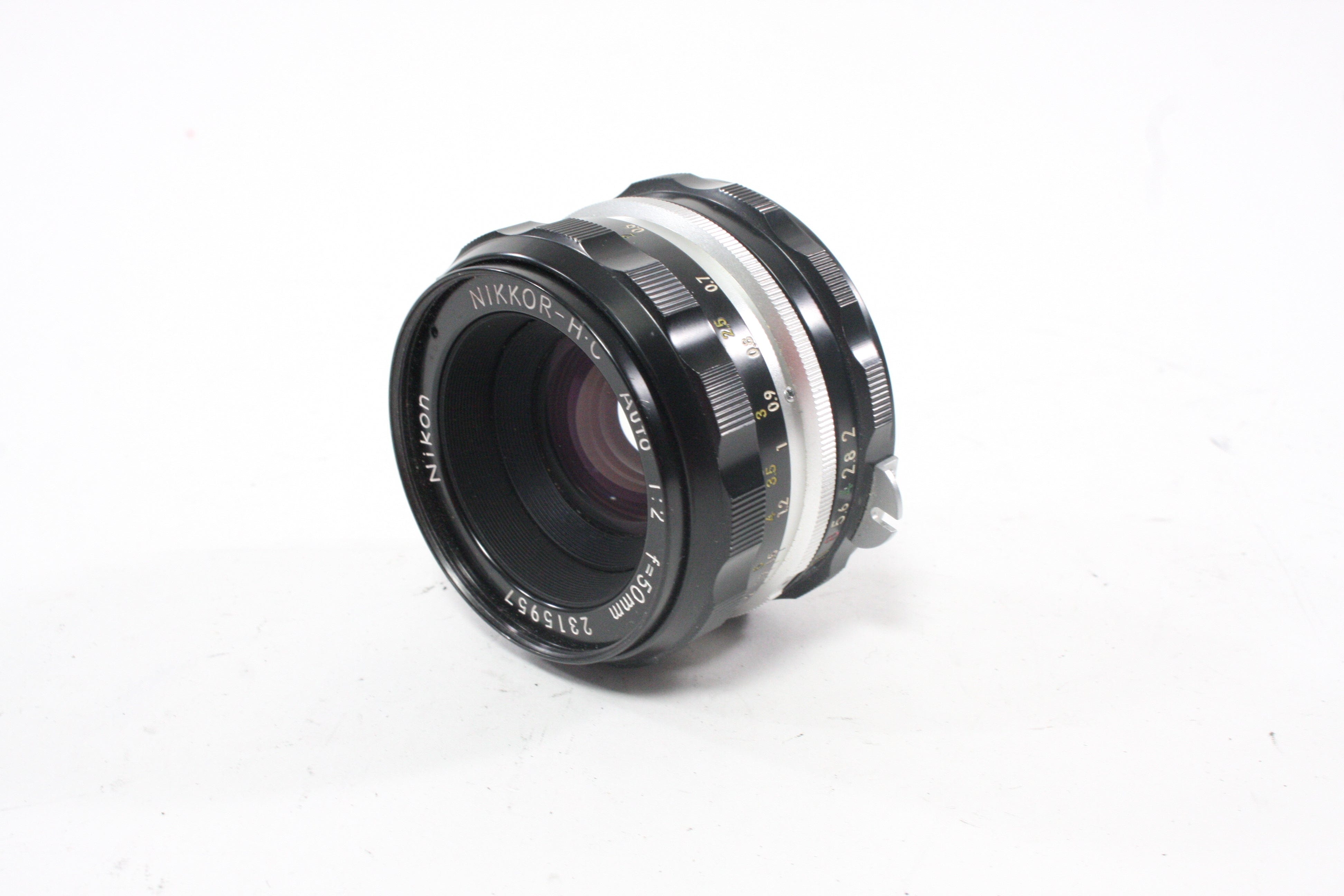 Nikon 50mm f/2 Nikkor H.C. Lens for Nikon F Mount