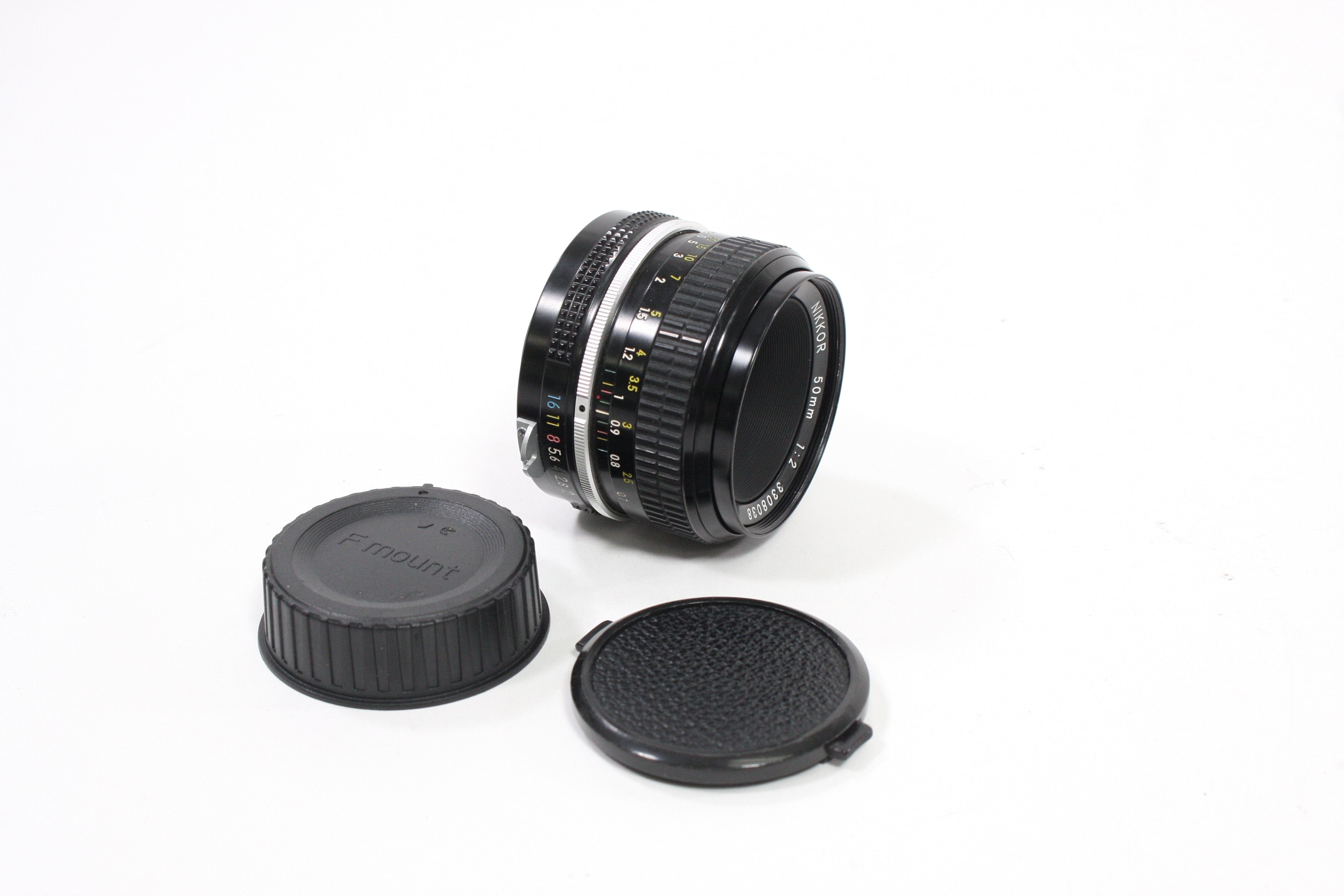 Nikon 50mm f/2 Nikkor Non-AI Lens for F Mount