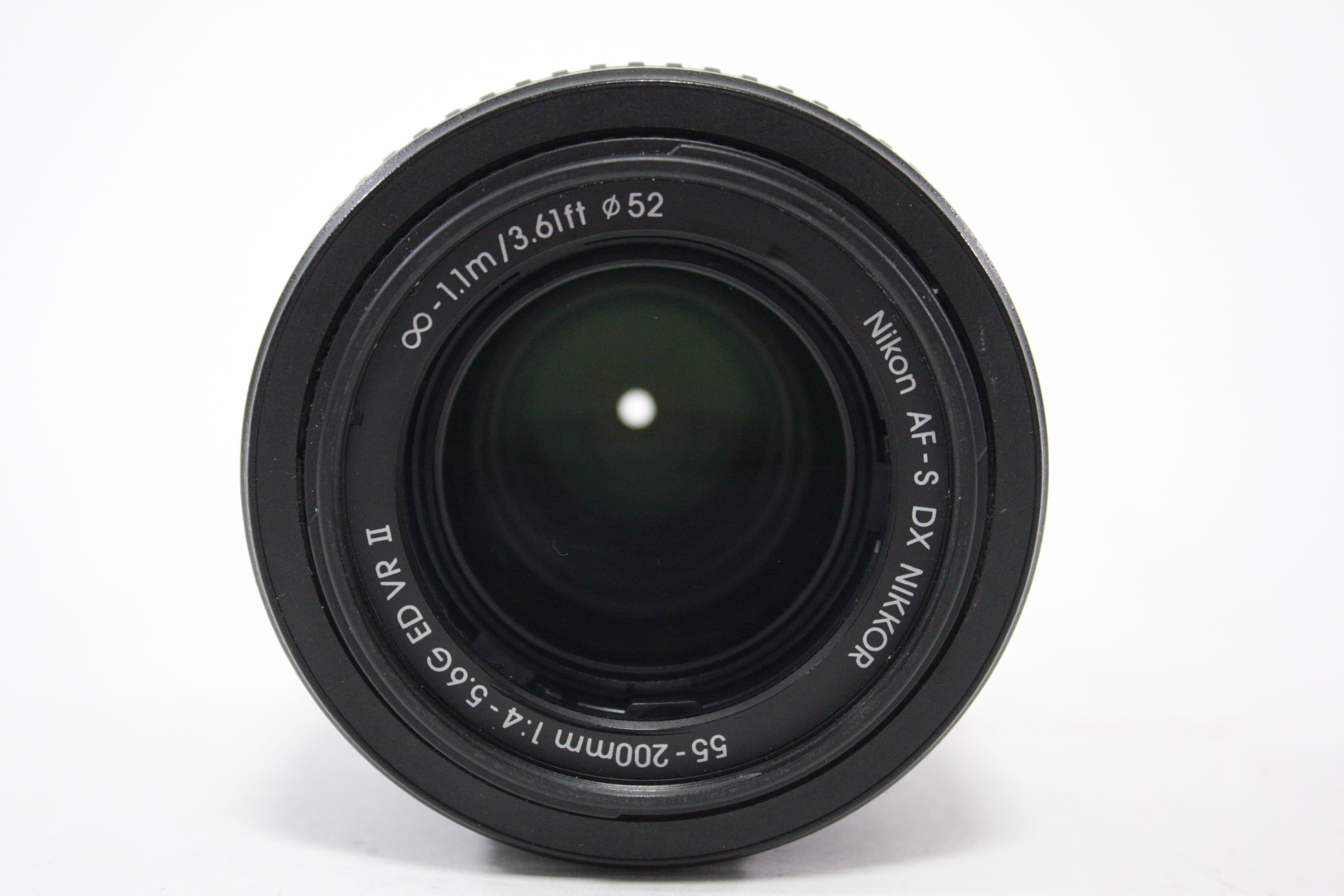 Nikon 55-200mm f/4-5.6G II DX VR Lens for Nikon F Mount