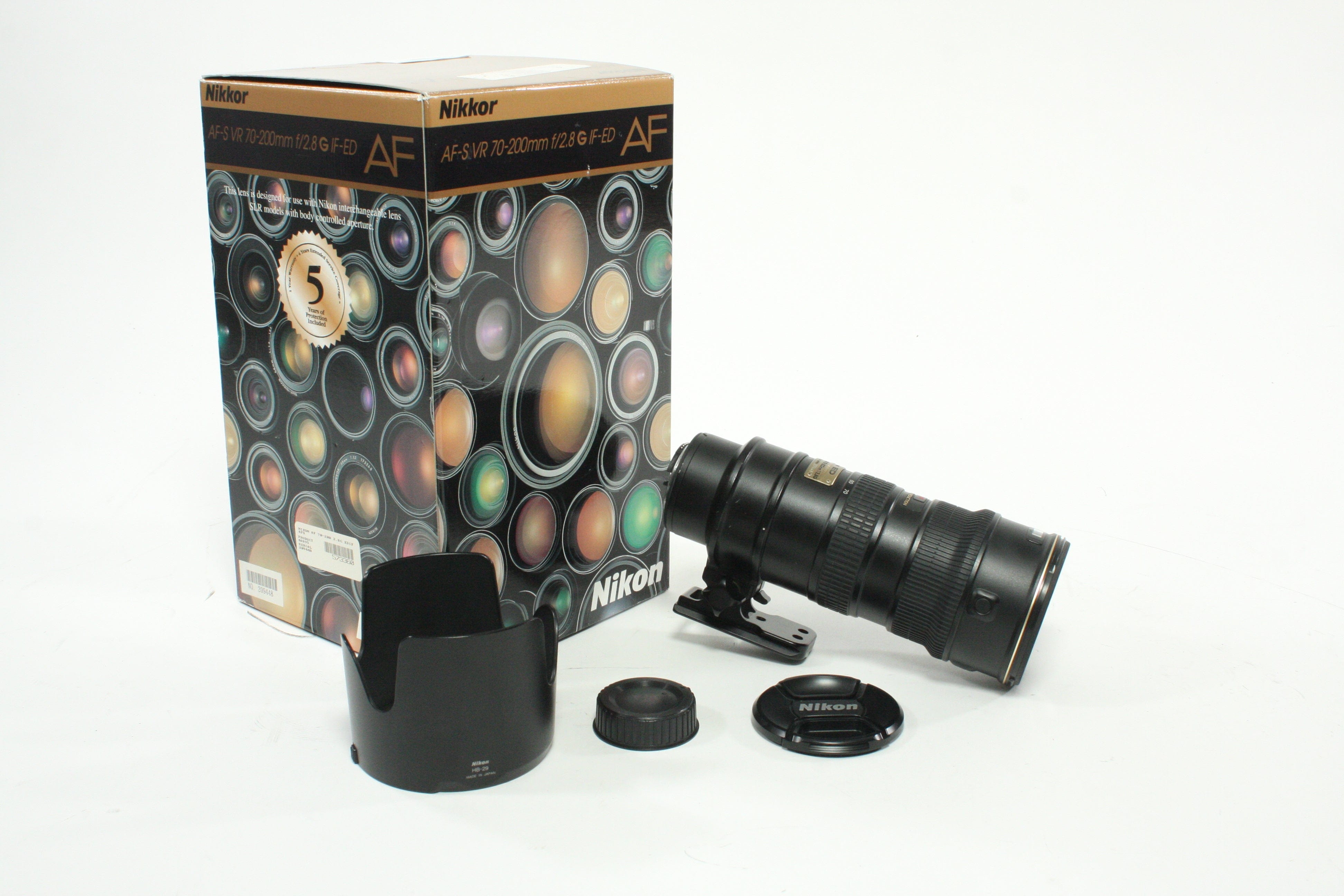 Nikon 70-200mm f/2.8 G AF-S ED Lens for Nikon F Mount