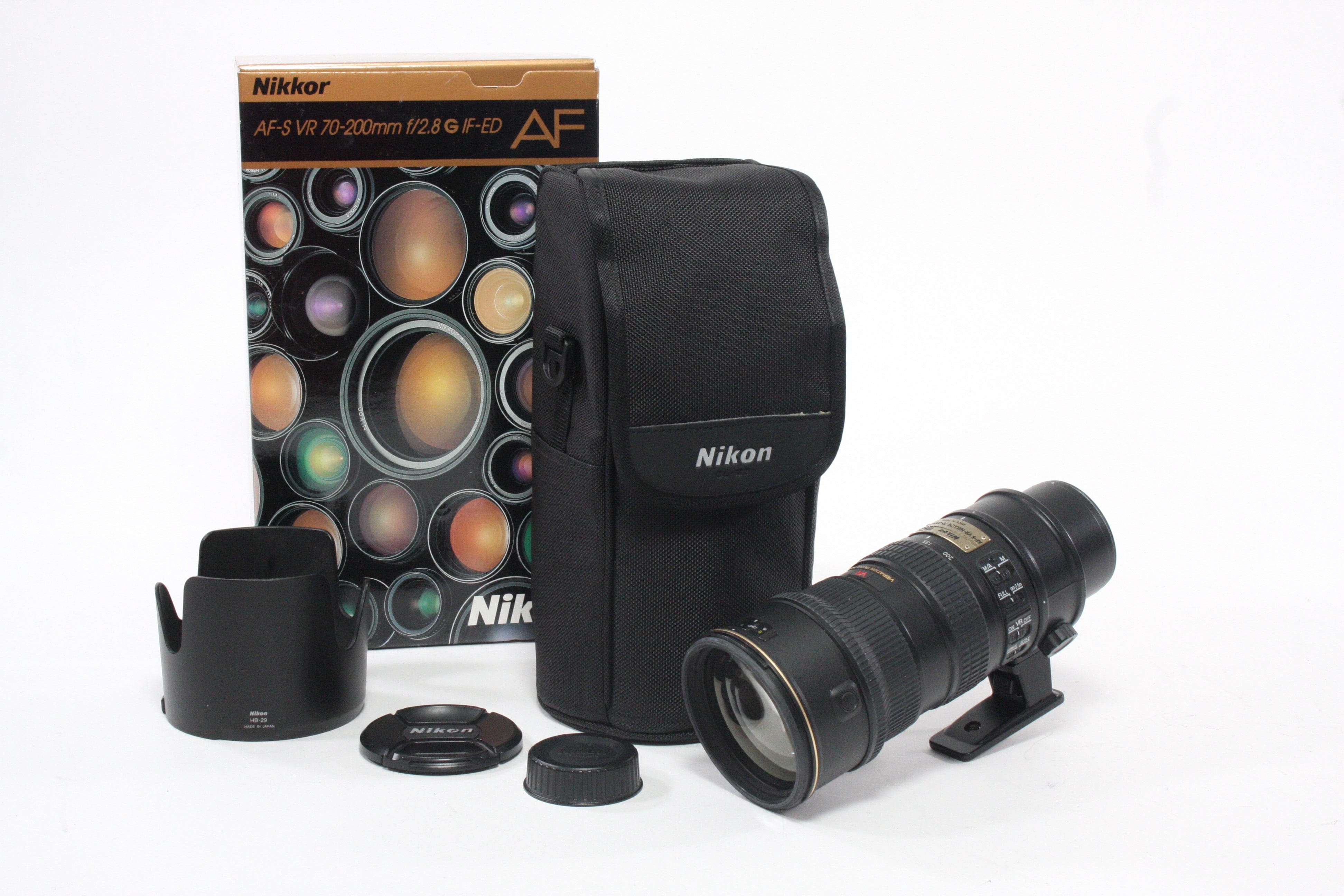Nikon 70-200mm f/2.8G AF-S VR ED Lens for Nikon F Mount AS-IS