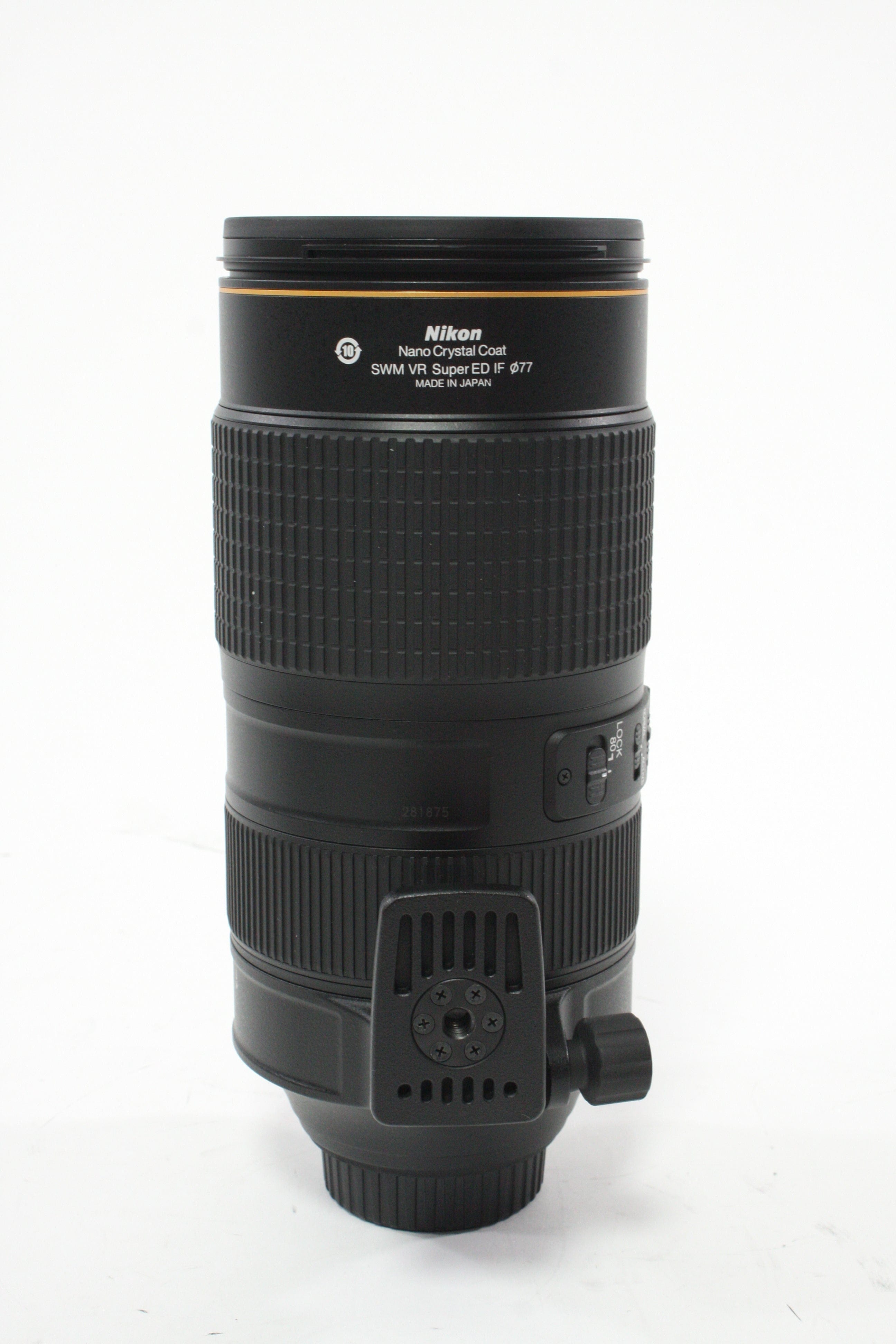Nikon 80-400mm f/4.5-5.6 G N AF-S SWM VR Super ED IF Lens for Nikon F Mount