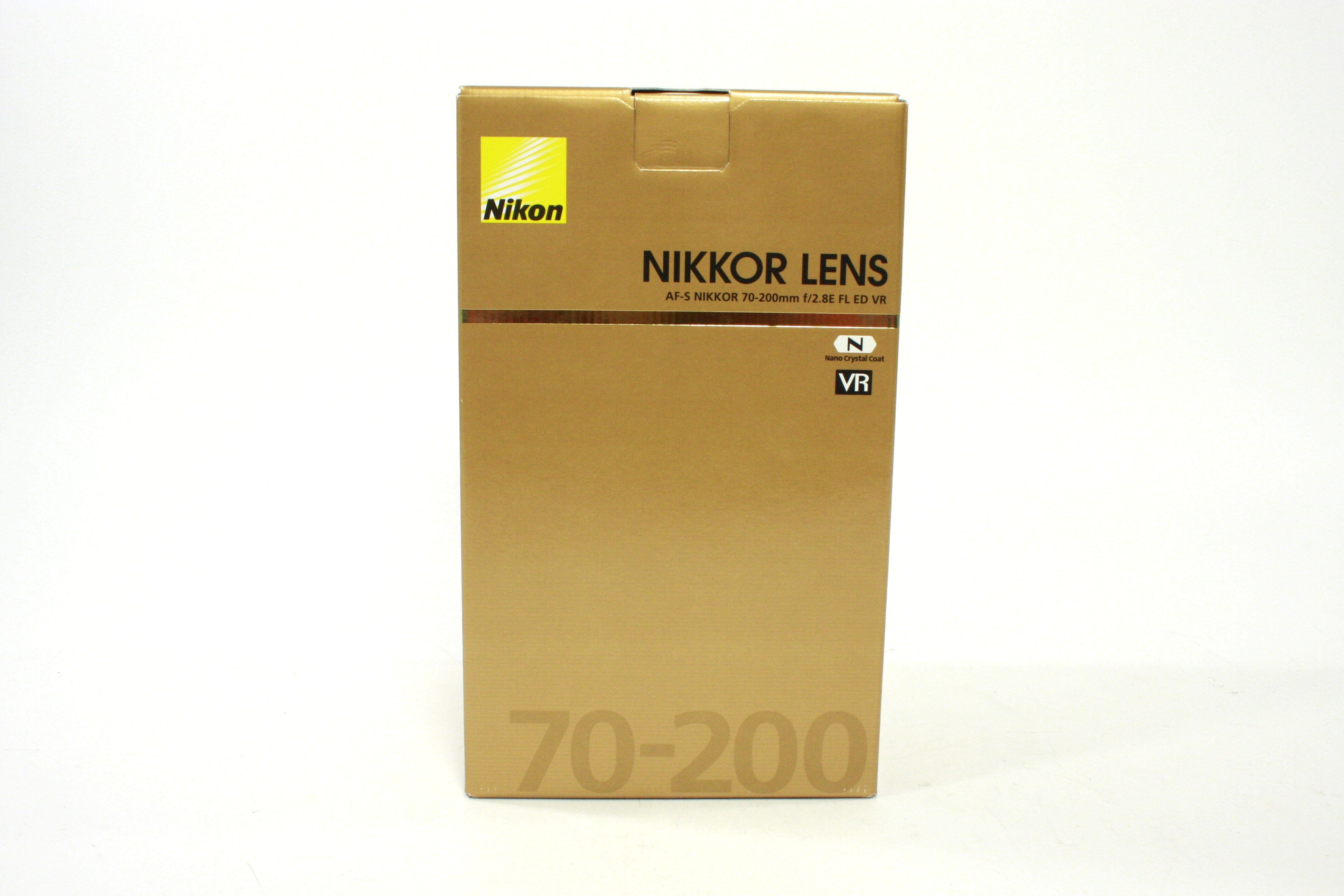 Nikon AF-S Nikkor 70-200mm f/2.8E FL ED VR Lens