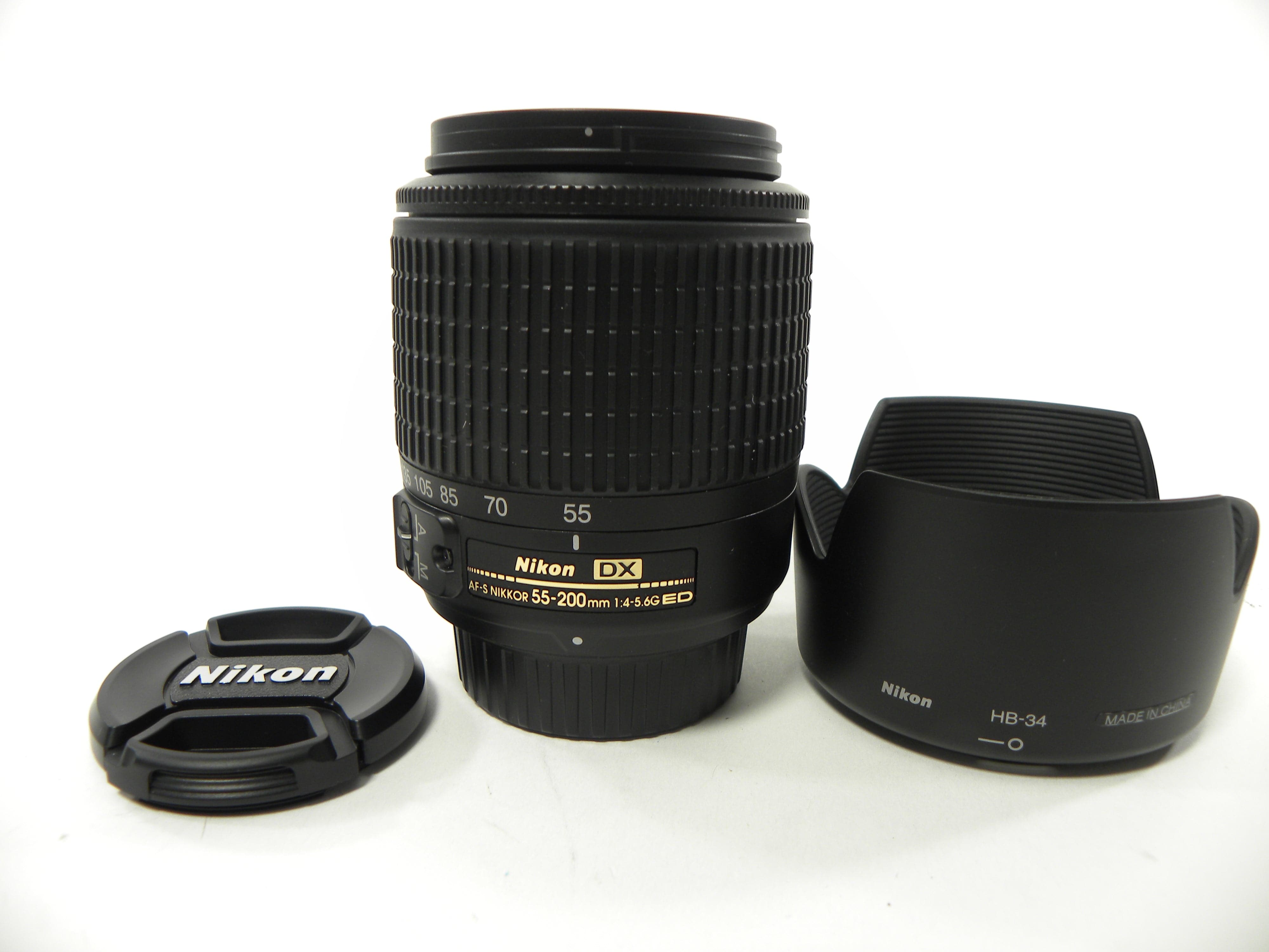 Nikon AF-S Nikkor DX ED 55-200mm f4-5.6G for F Mount
