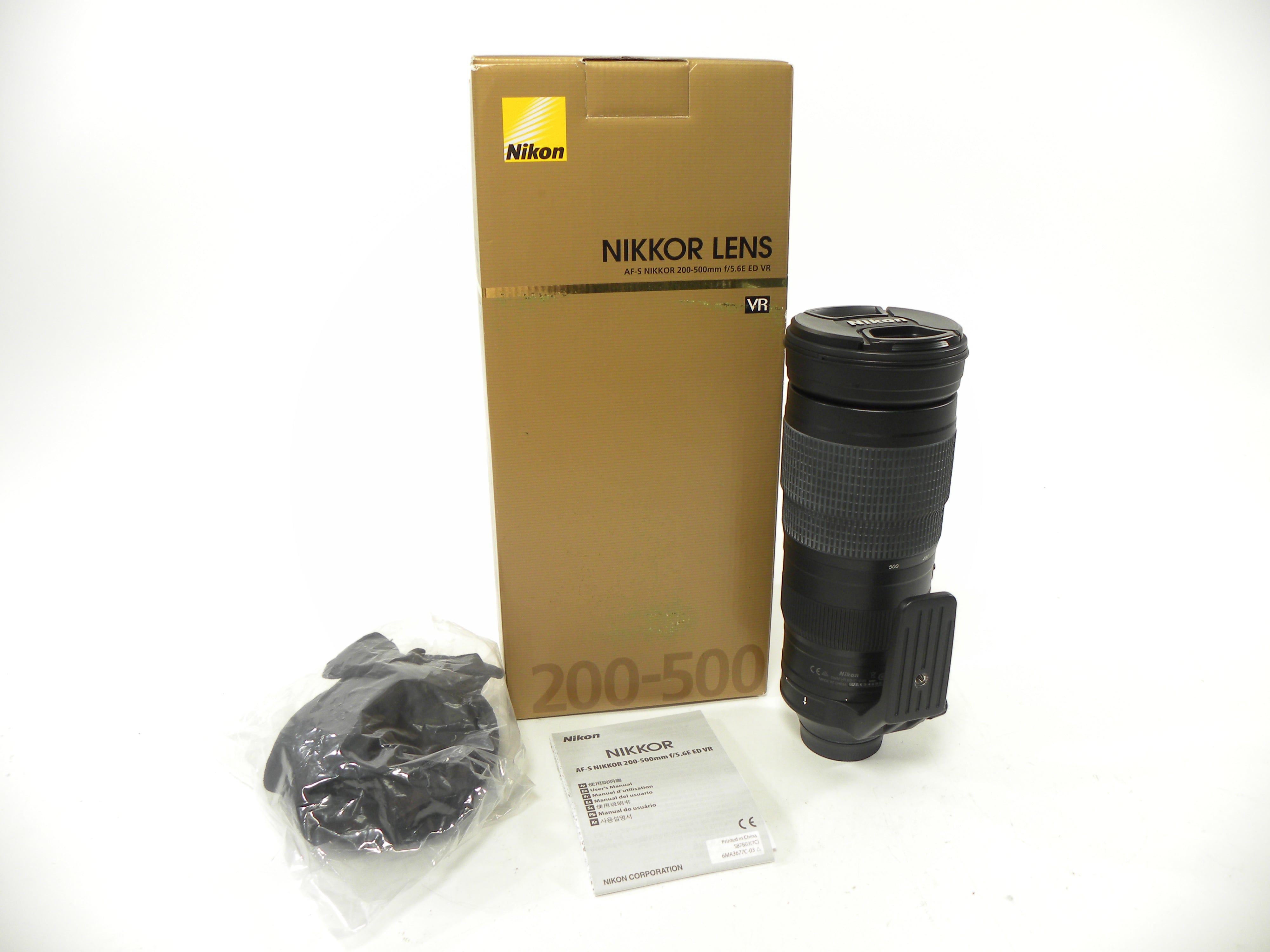Nikon AF-S Nikkor VR ED IF 200-500mm f5.6E