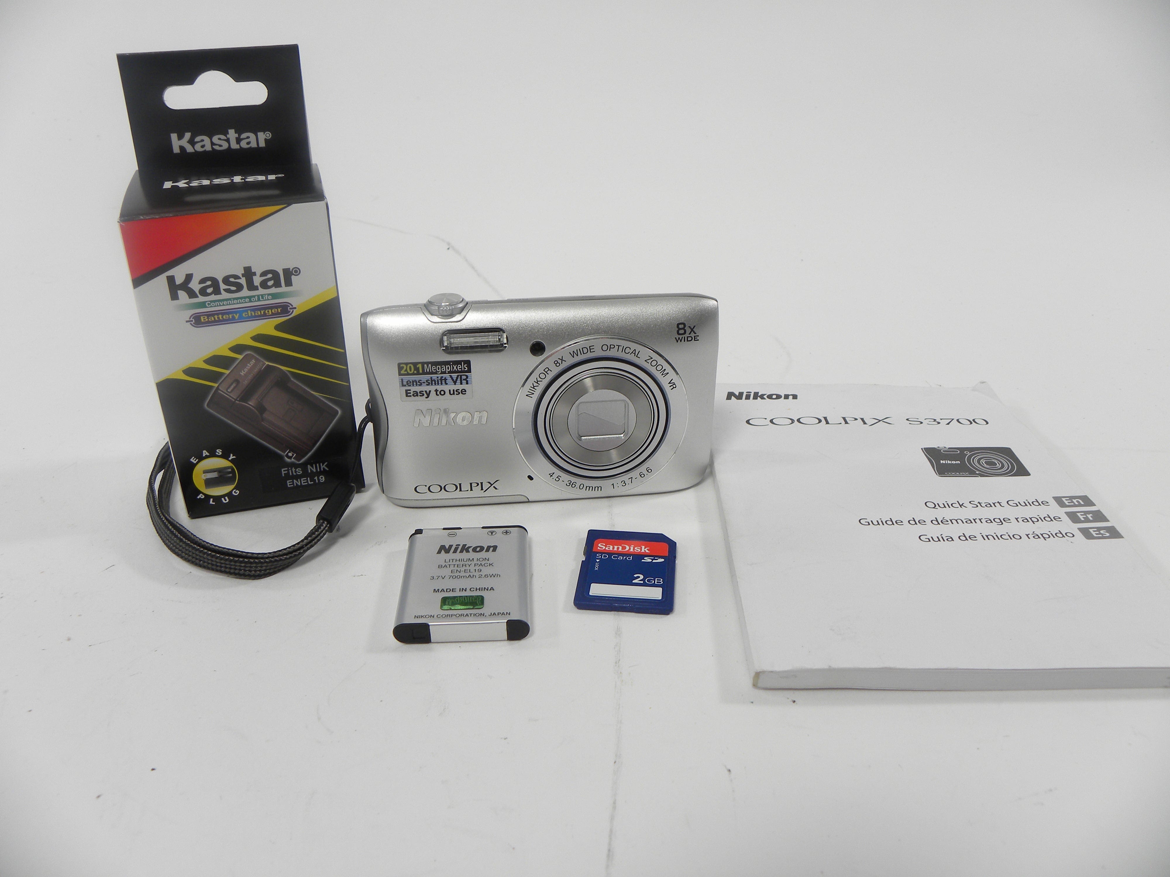 Nikon Coolpix 20.1mp Digital Camera