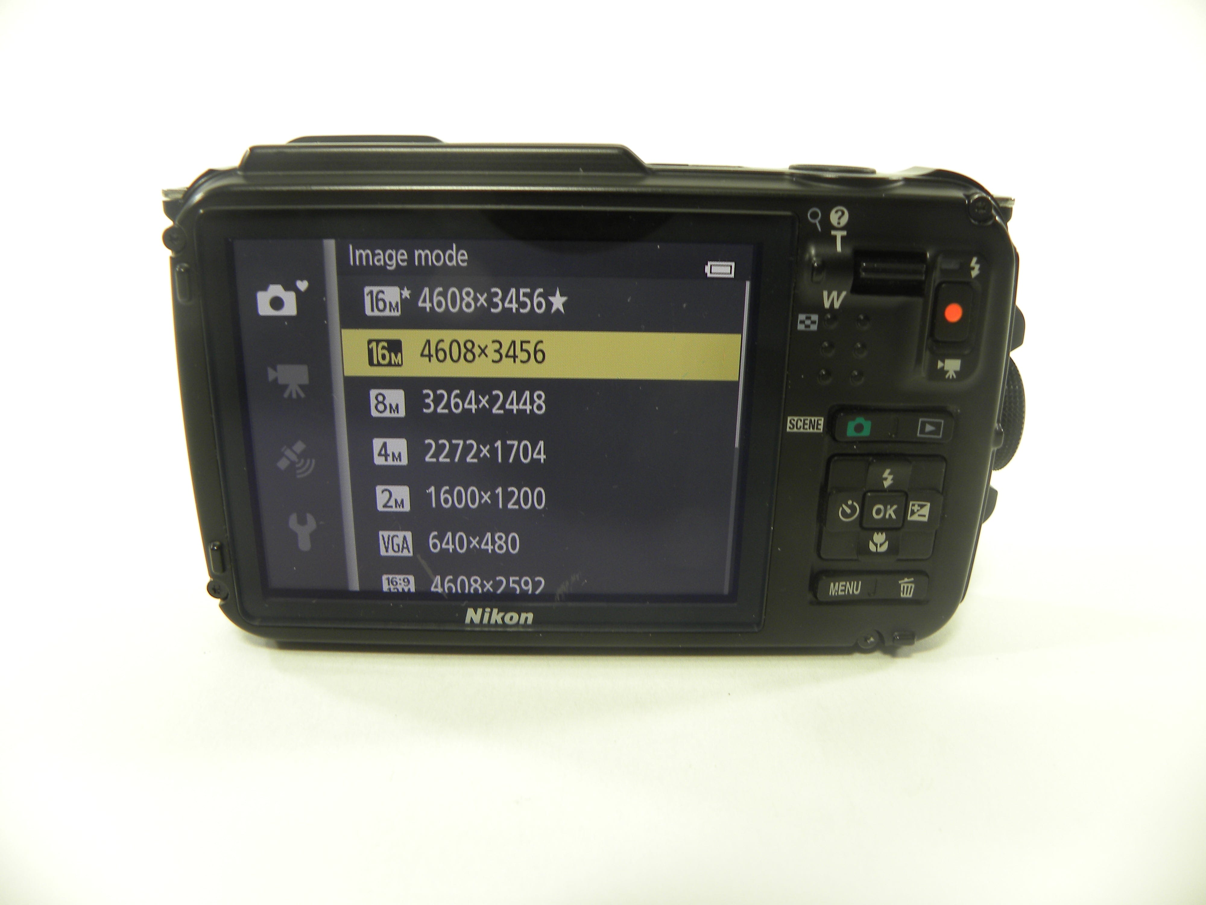 Nikon Coolpix AW110 16.0mp Digital Waterproof camera