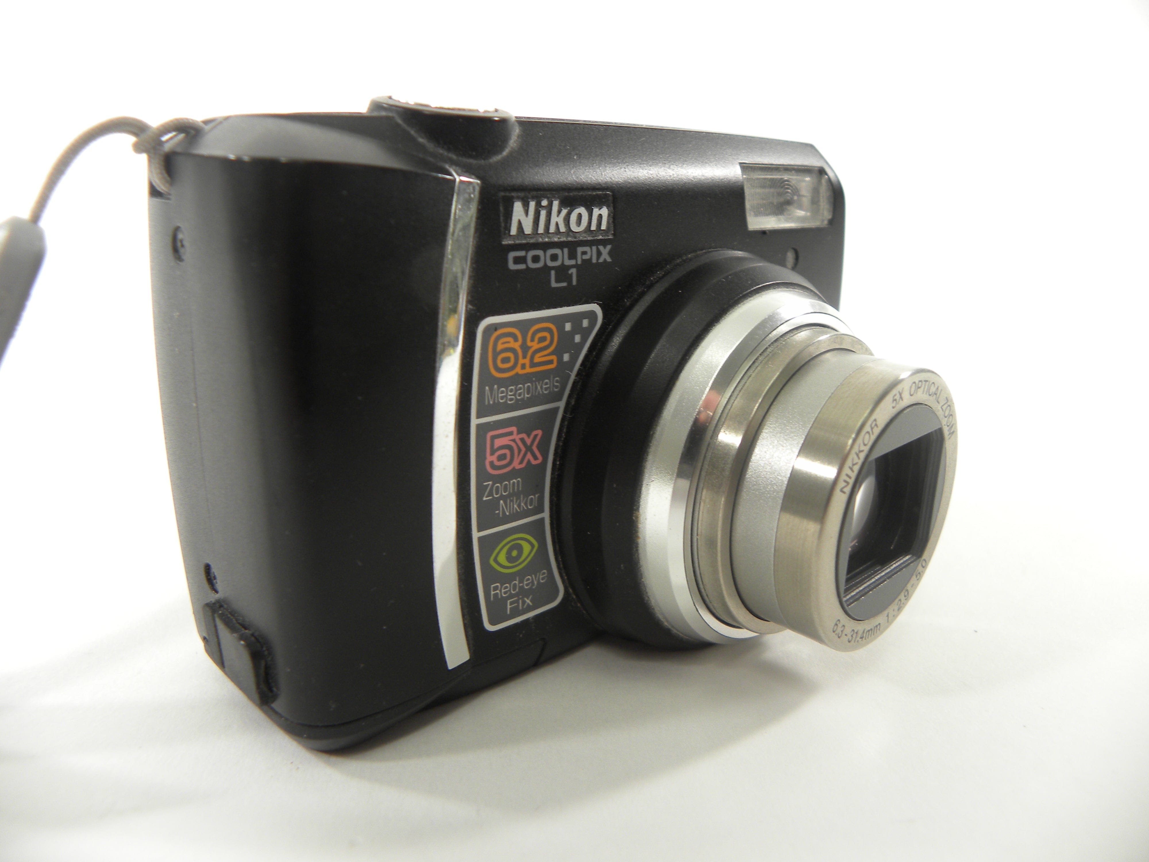 Nikon Coolpix L1 6.2mp Digital Camera (Black)