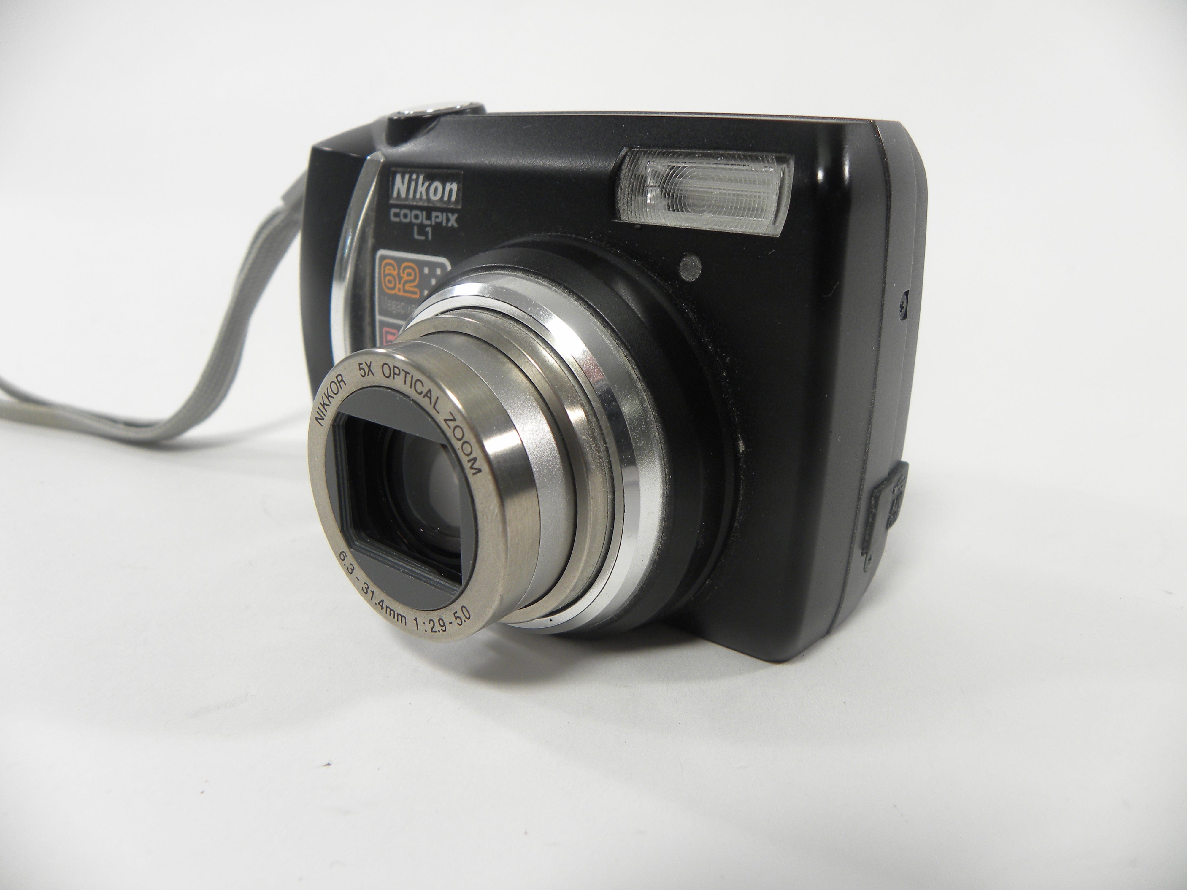 Nikon Coolpix L1 6.2mp Digital Camera (Black)