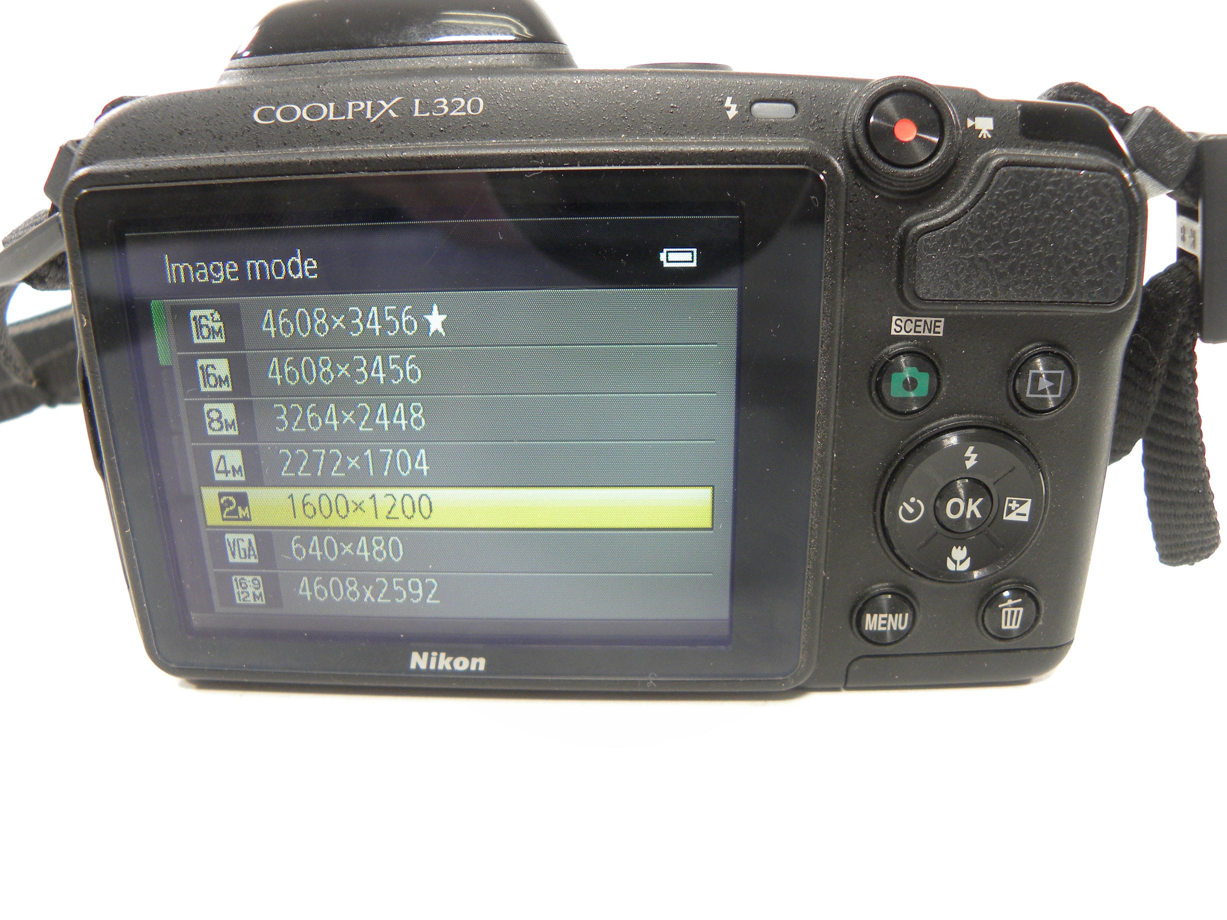 Nikon Coolpix L320 16.1mp Digital Camera