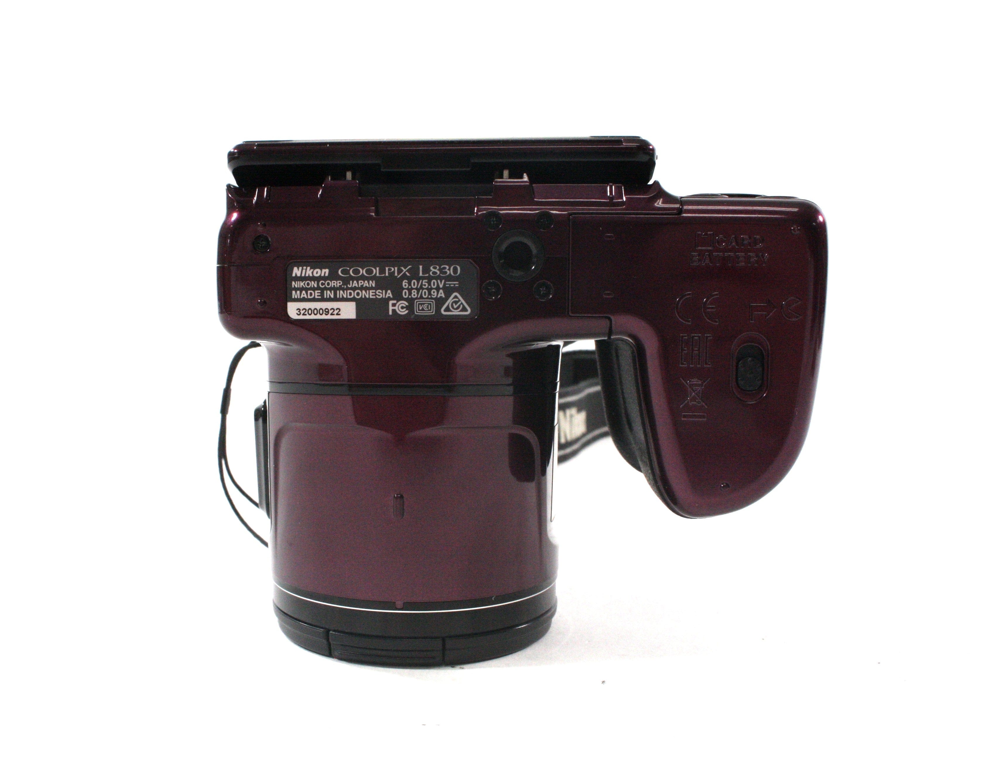 Nikon Coolpix L830 Digital Point-and-Shoot Camera 34x Zoom 16.0mp (Purple)