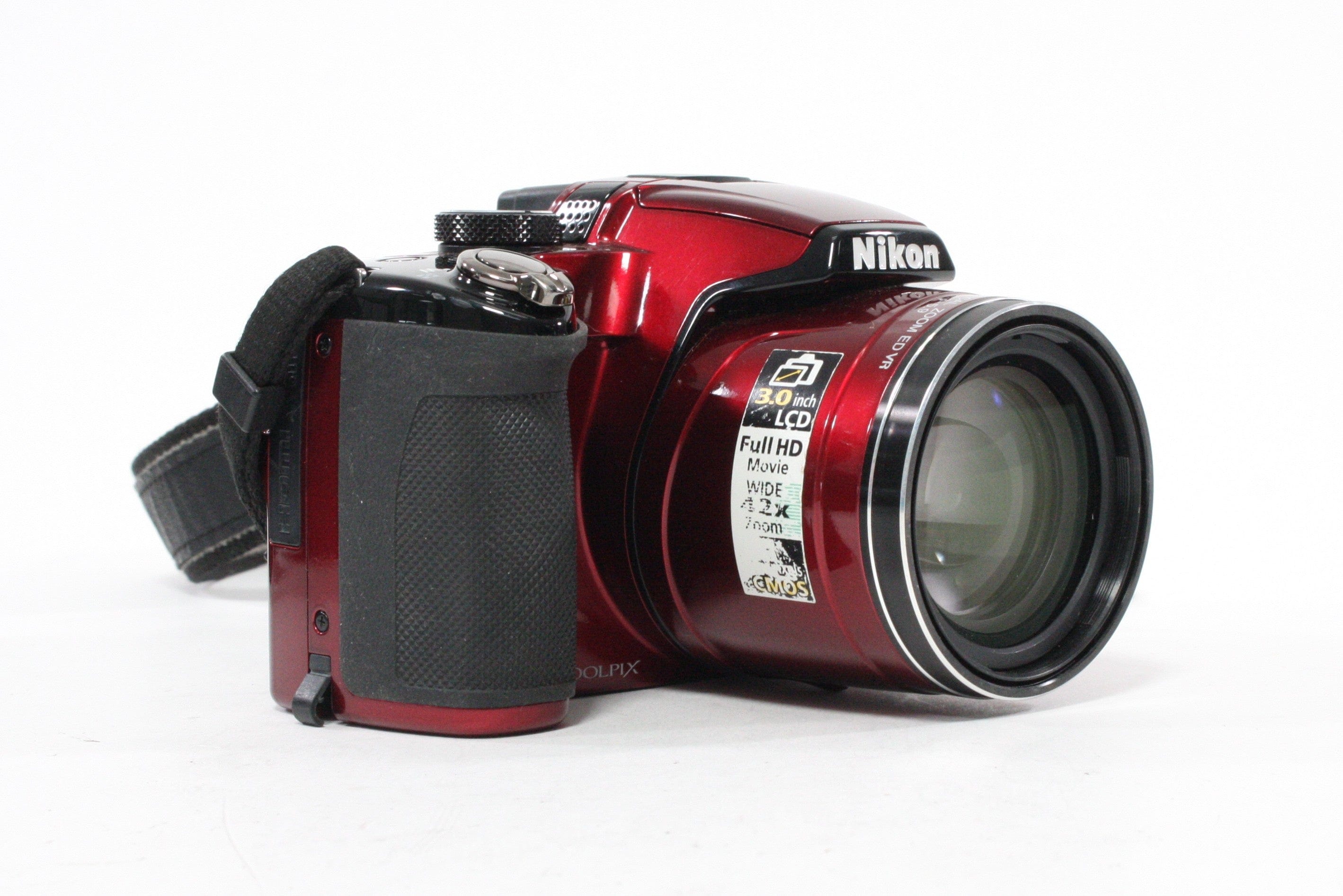 Nikon Coolpix P510 Digital Camera 42x Zoom 16.1mp (Red)