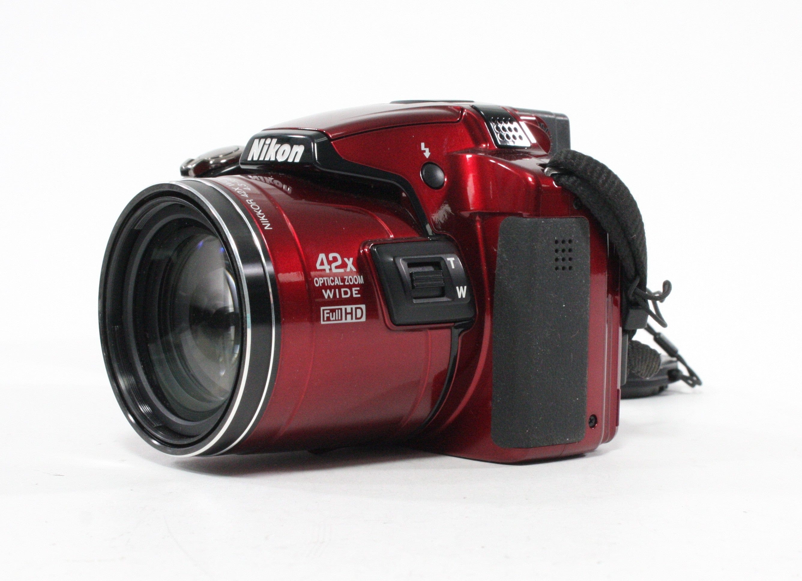 Nikon Coolpix P510 Digital Camera 42x Zoom 16.1mp (Red)