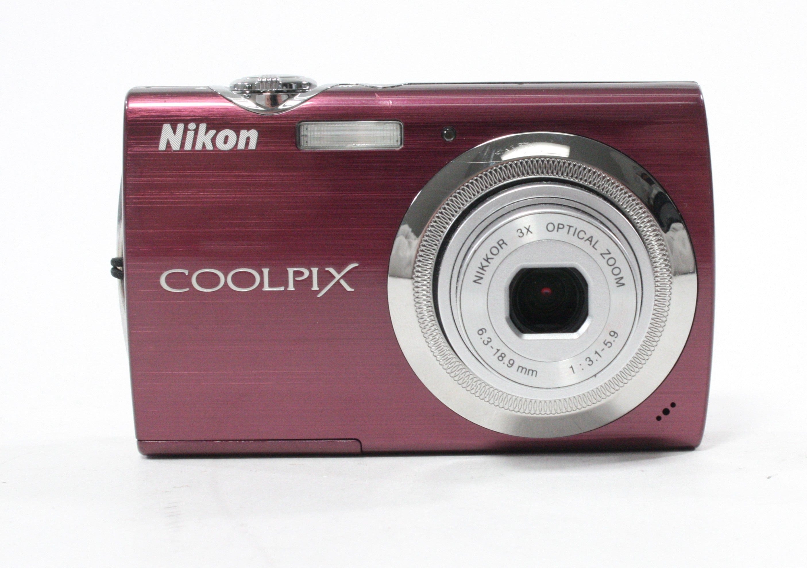 Nikon Coolpix S230 Touch Screen Digital Point-and-Shoot 3x Zoom 10mp (Purple)