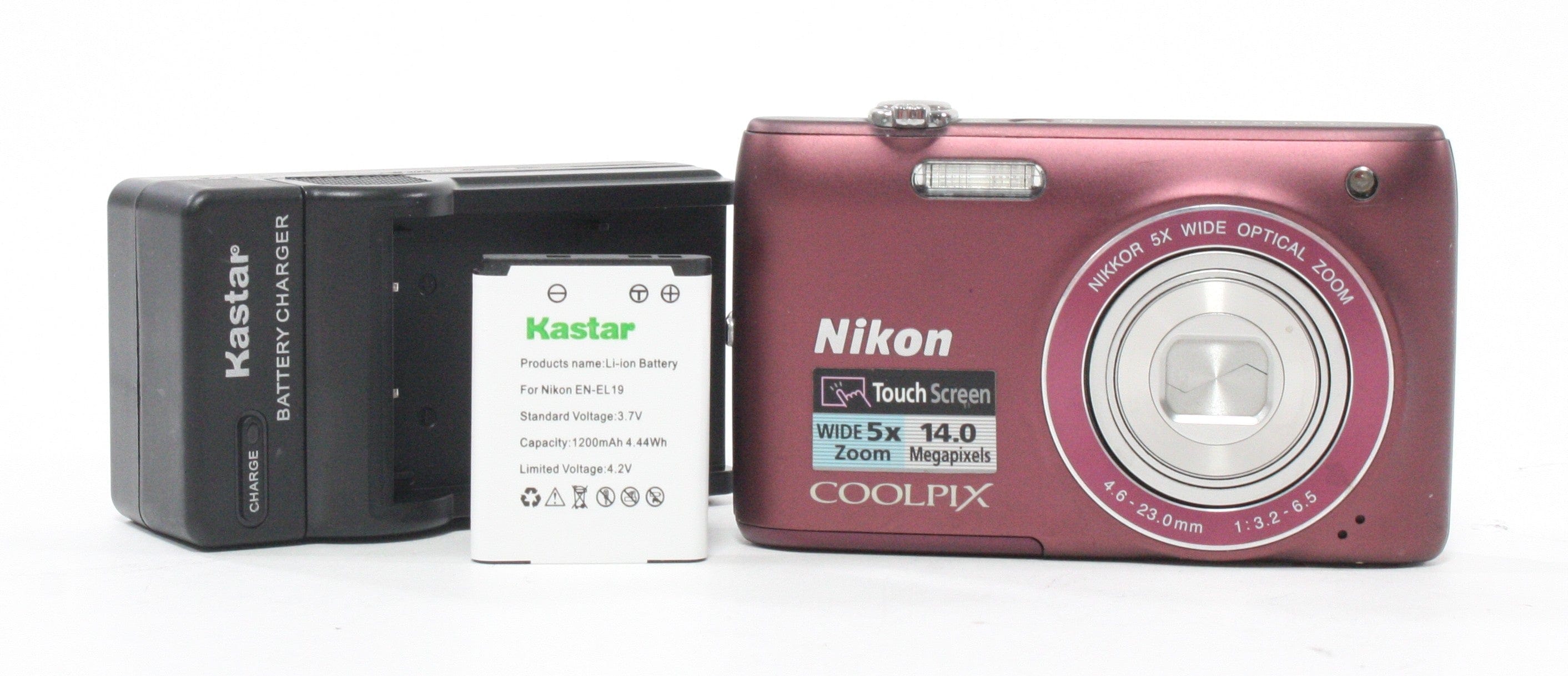 Nikon Coolpix S4100 5x Zoom 14mp (Purple)