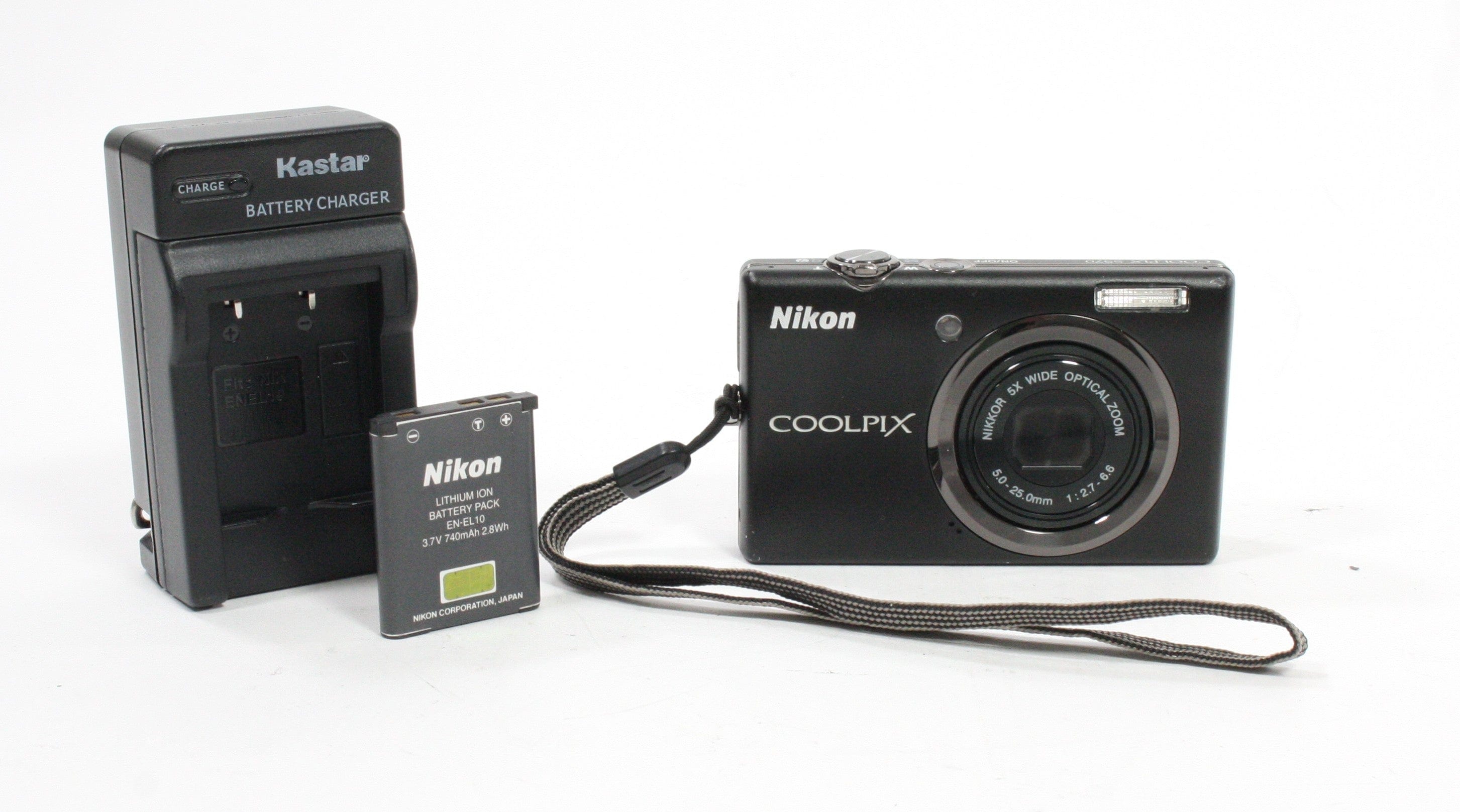 Nikon CoolPix S570 Point-and-Shoot Digital Camera 5x Zoom 12.0mp