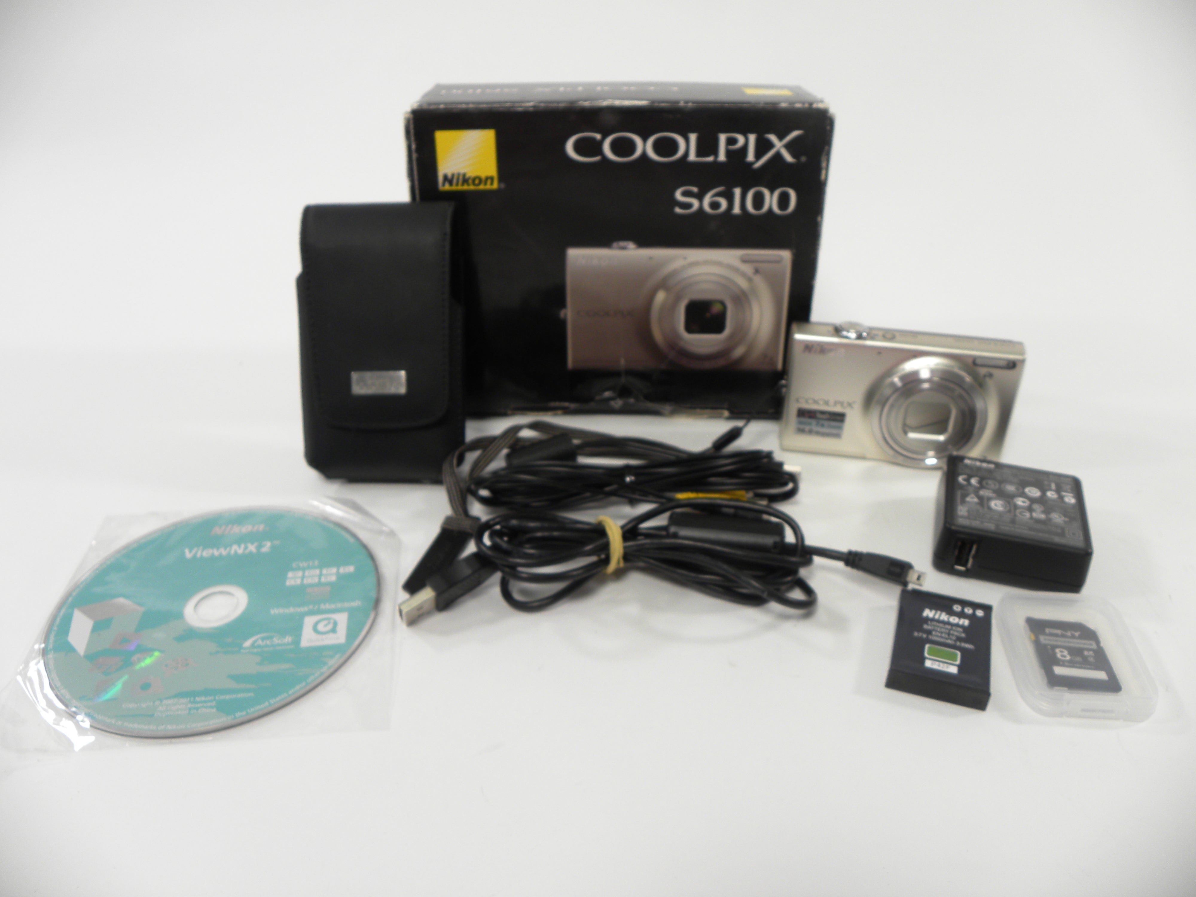 Nikon Coolpix S6100 16.0mp Digital Camera