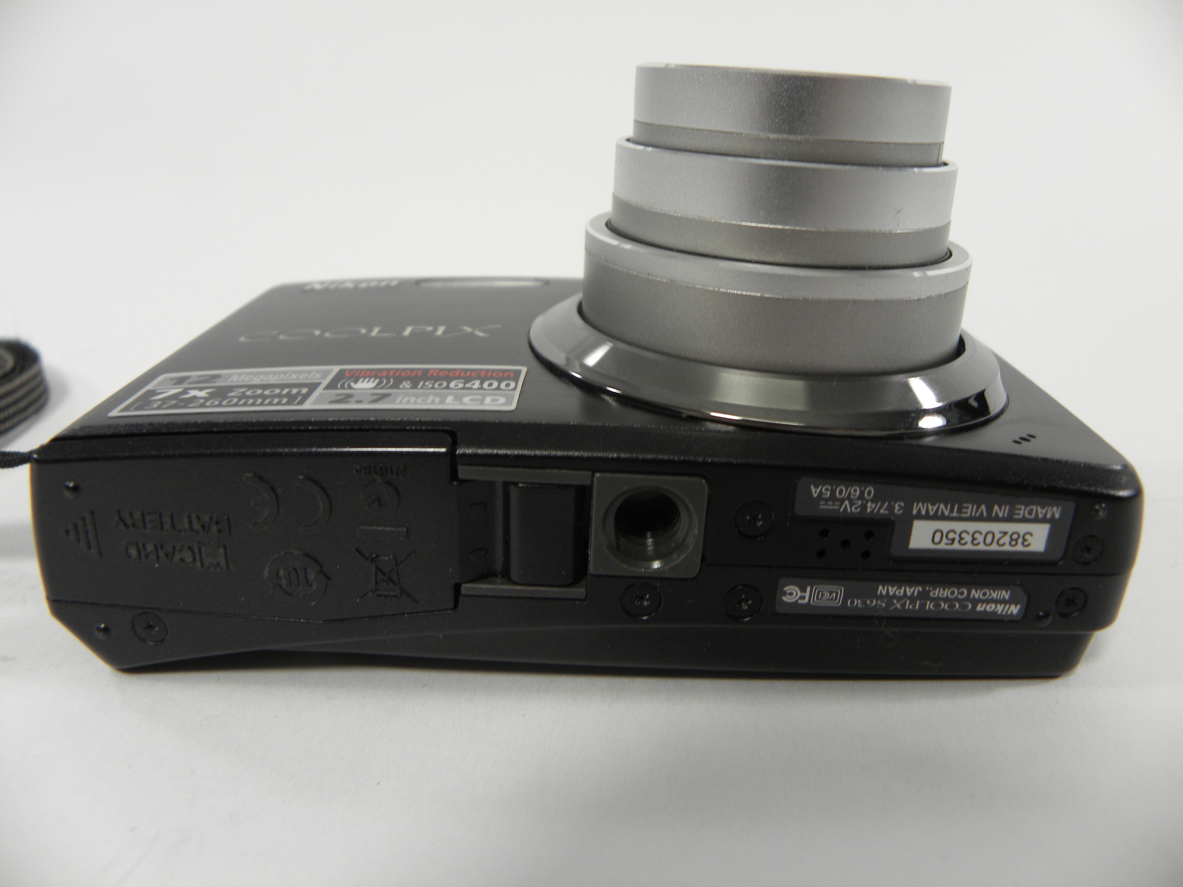 Nikon Coolpix S630 12mp Digital Camera (Black)