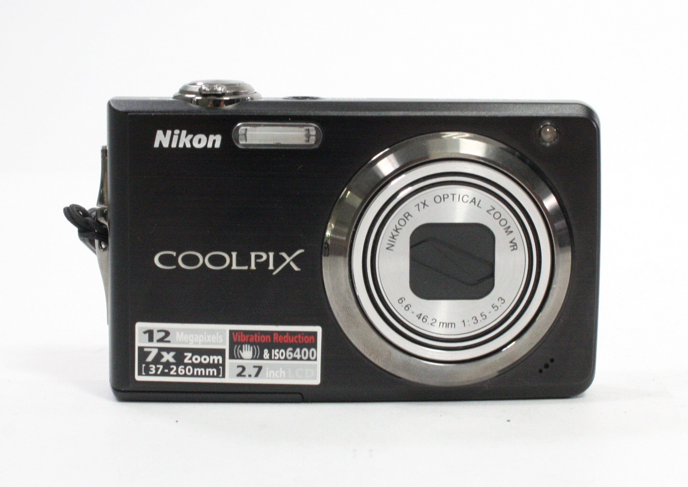 Nikon CoolPix S630 Point-and-Shoot Digital Camera 7x Zoom 12.0mp (Black)
