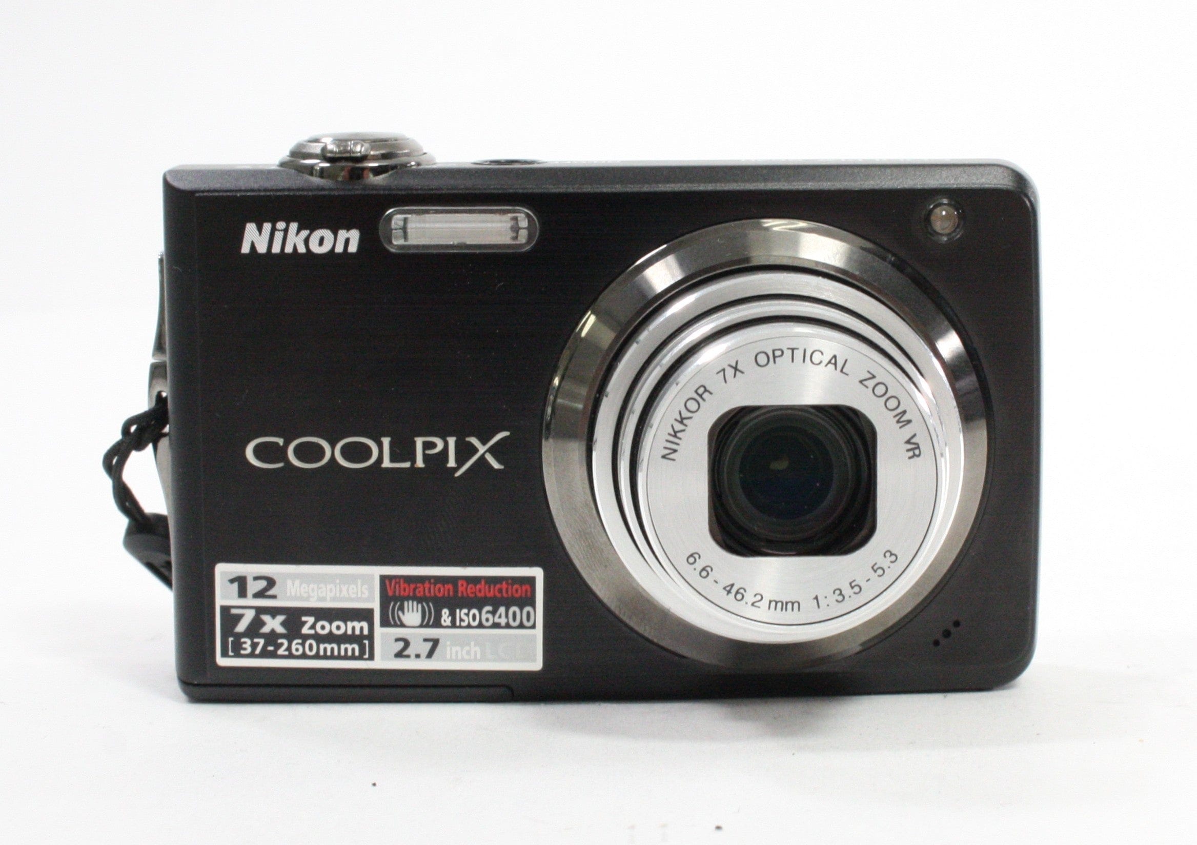 Nikon CoolPix S630 Point-and-Shoot Digital Camera 7x Zoom 12.0mp (Black)
