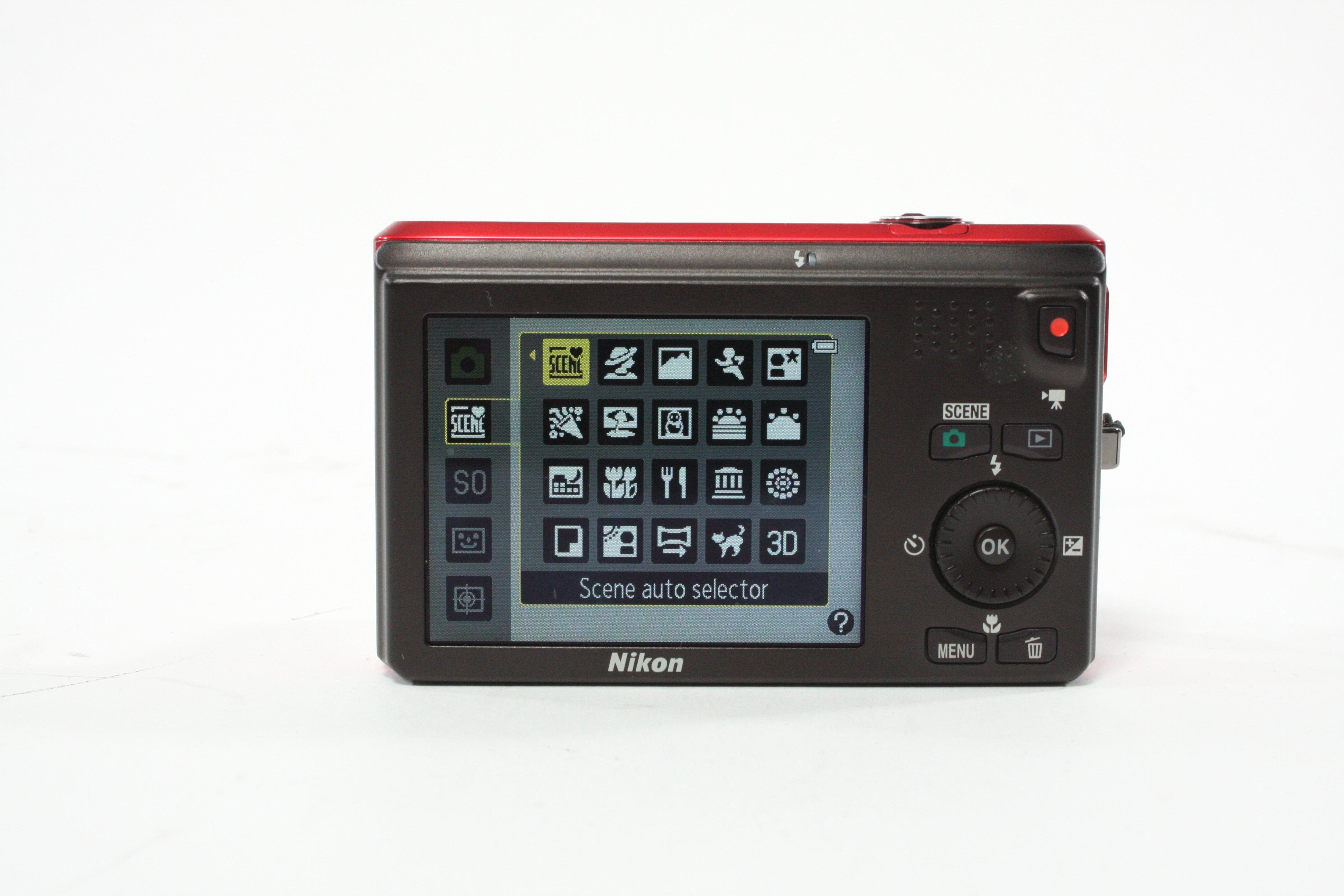 Nikon Coolpix S6300 Digital Point-and-Shoot Camera (Red)