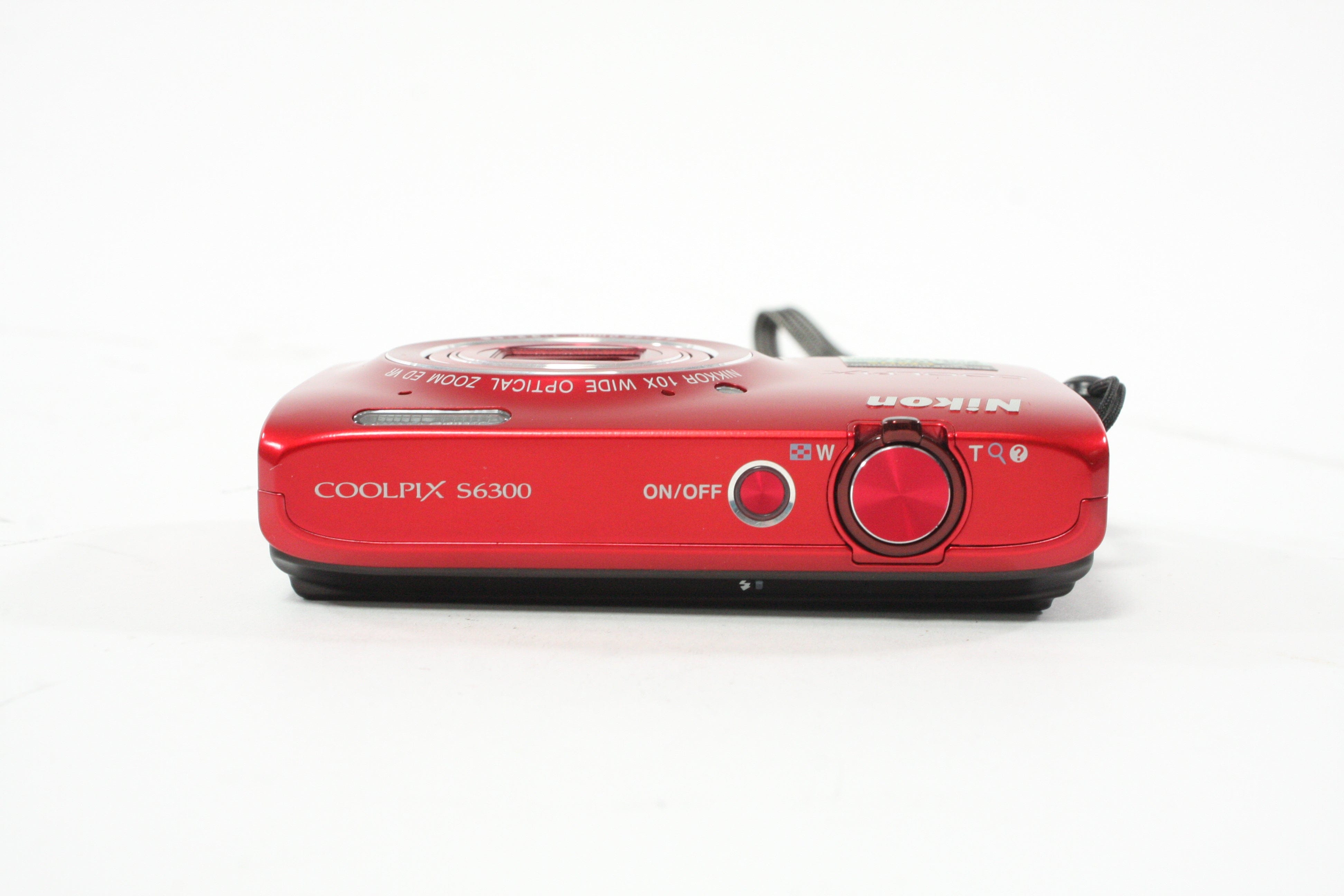 Nikon Coolpix S6300 Digital Point-and-Shoot Camera (Red)