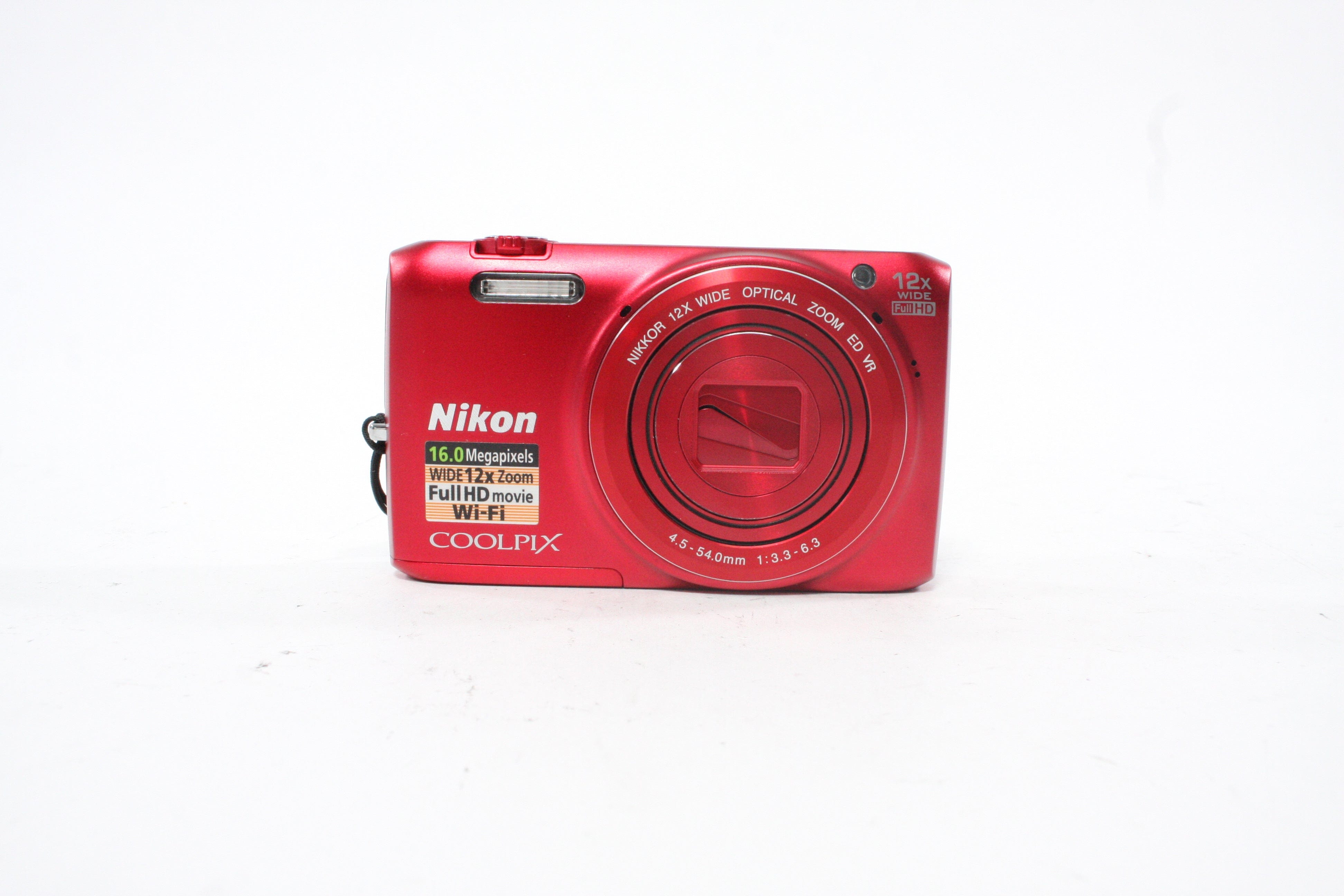 Nikon Coolpix S6800 Digital Point-and-Shoot Camera 12x Zoom 16.0mp
